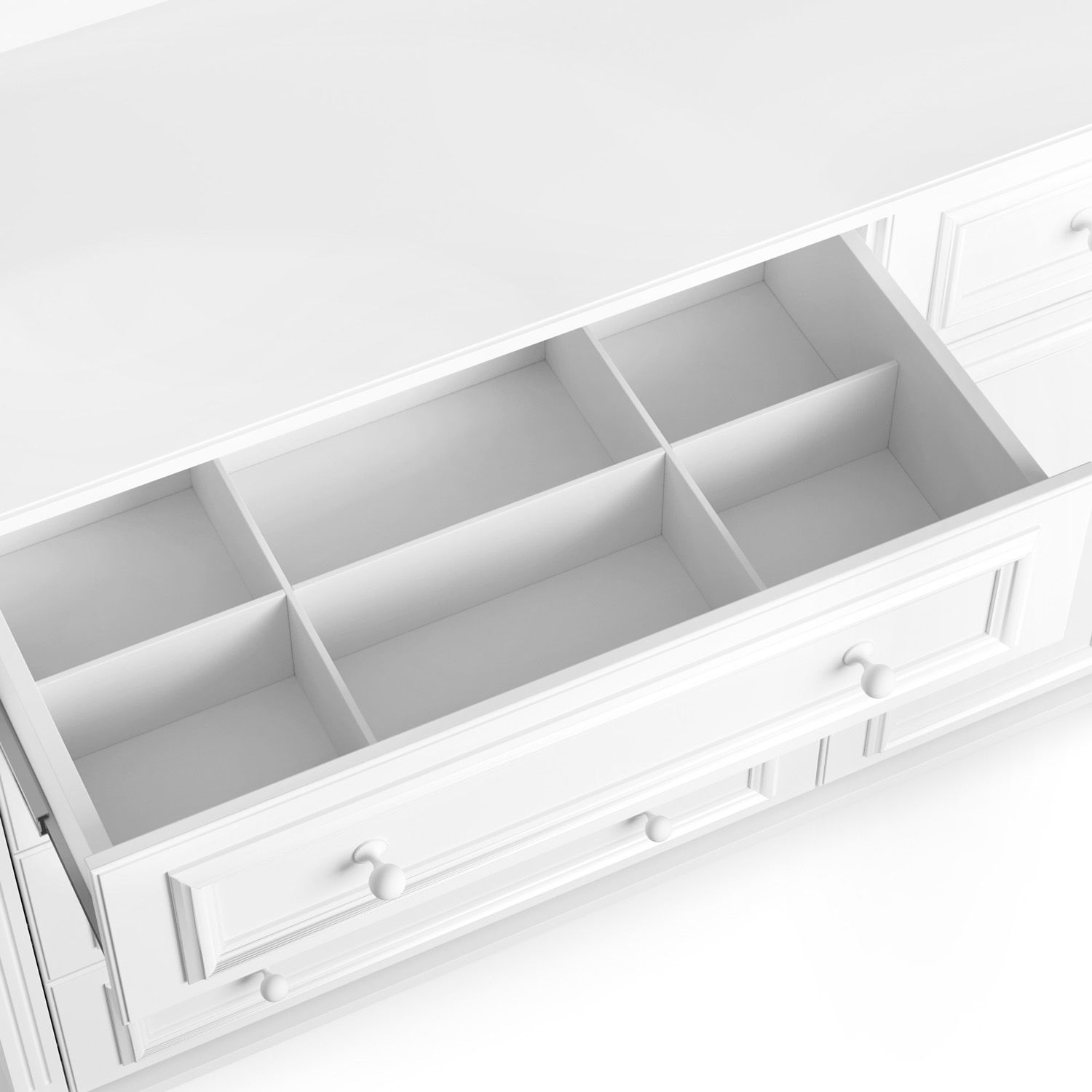 Cômoda Infantil Branco com Porta Paris