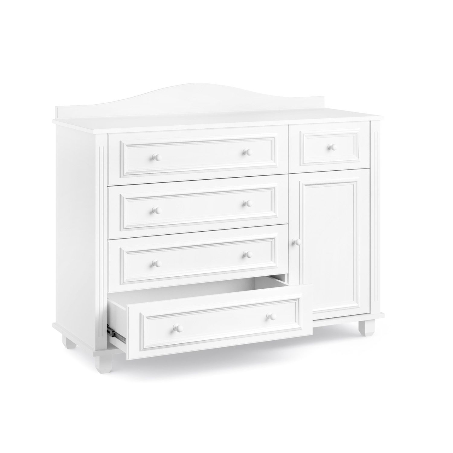 Cômoda Infantil Branco com Porta Paris