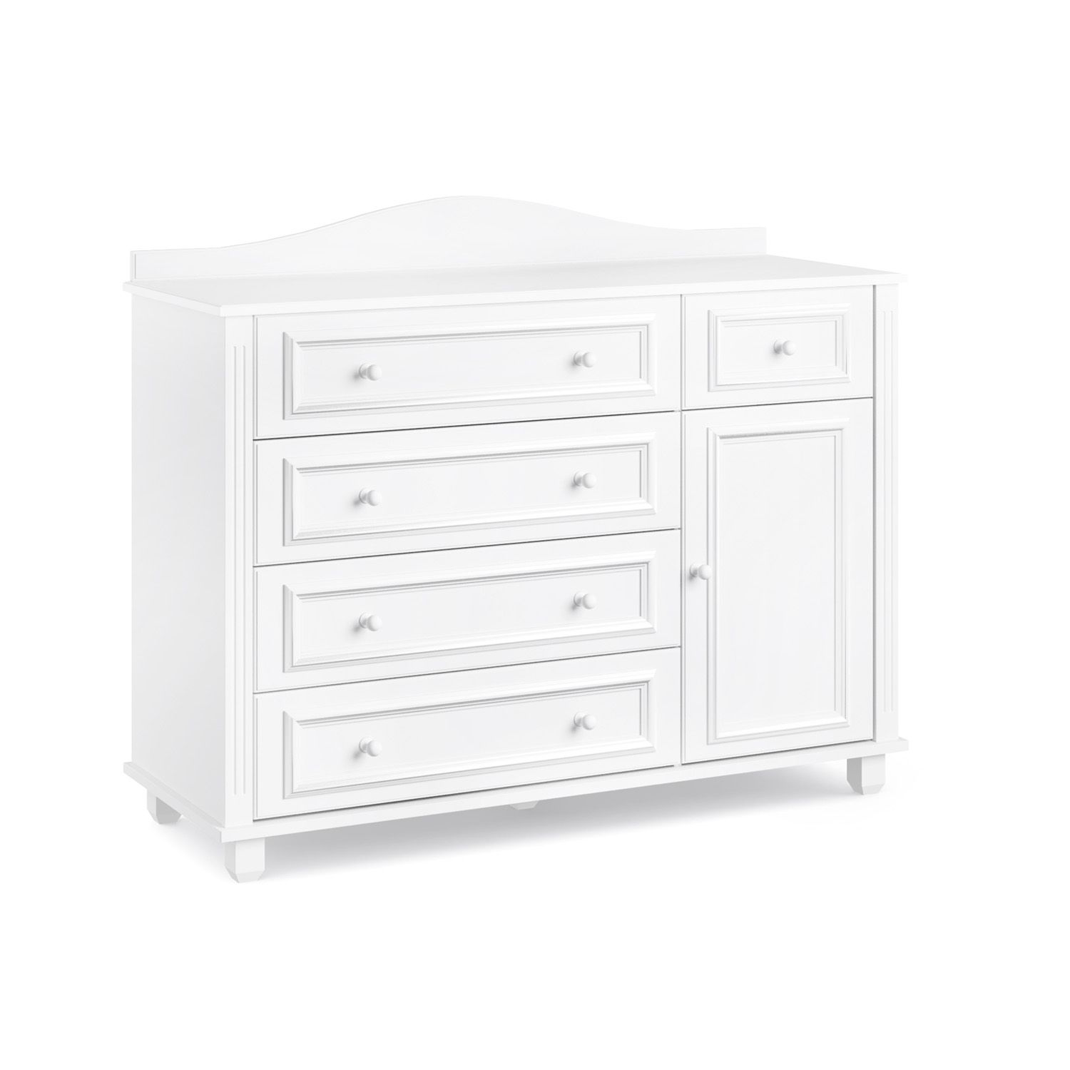 Cômoda Infantil Branco com Porta Paris