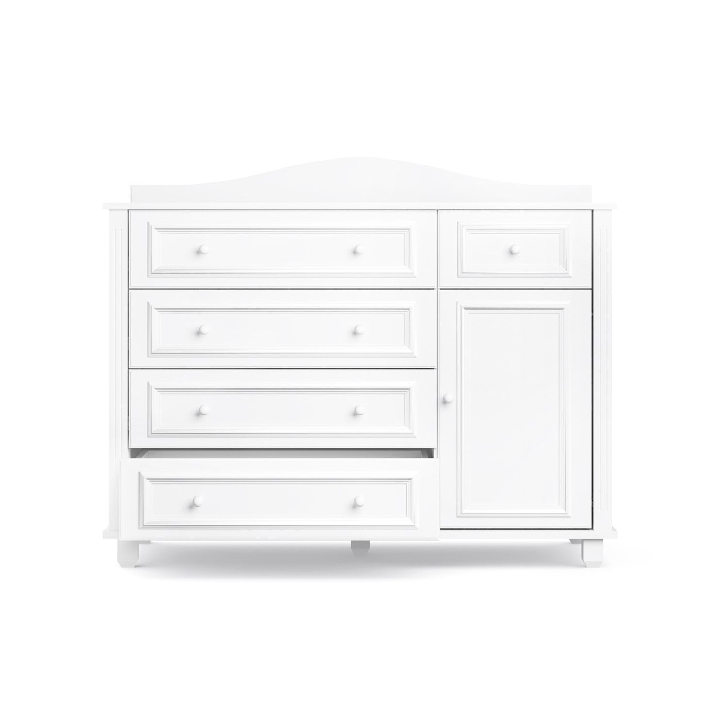 Cômoda Infantil Branco com Porta Paris