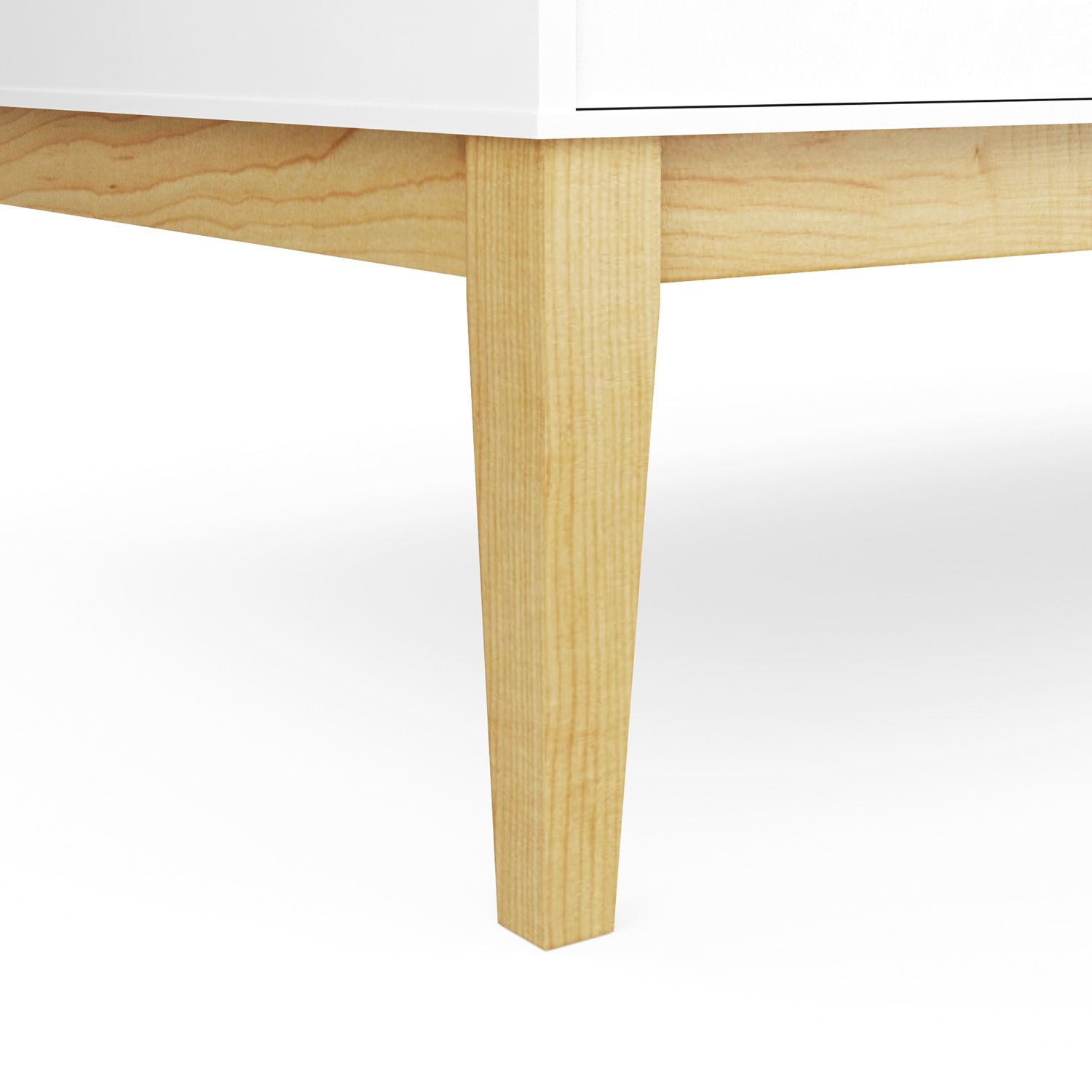 Berço Americano Branco Retrô Amor Perfeito