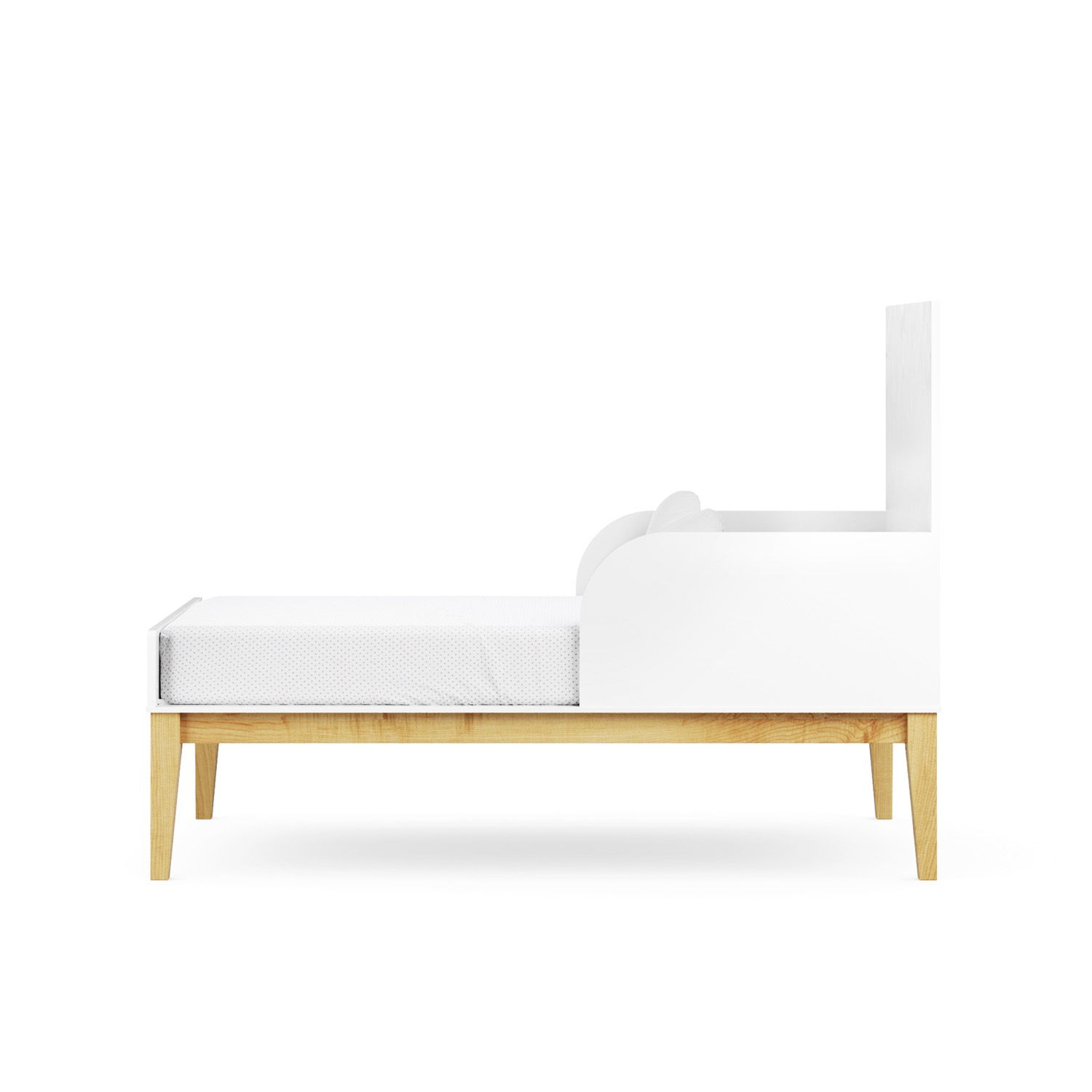 Berço Americano Branco Retrô Amor Perfeito