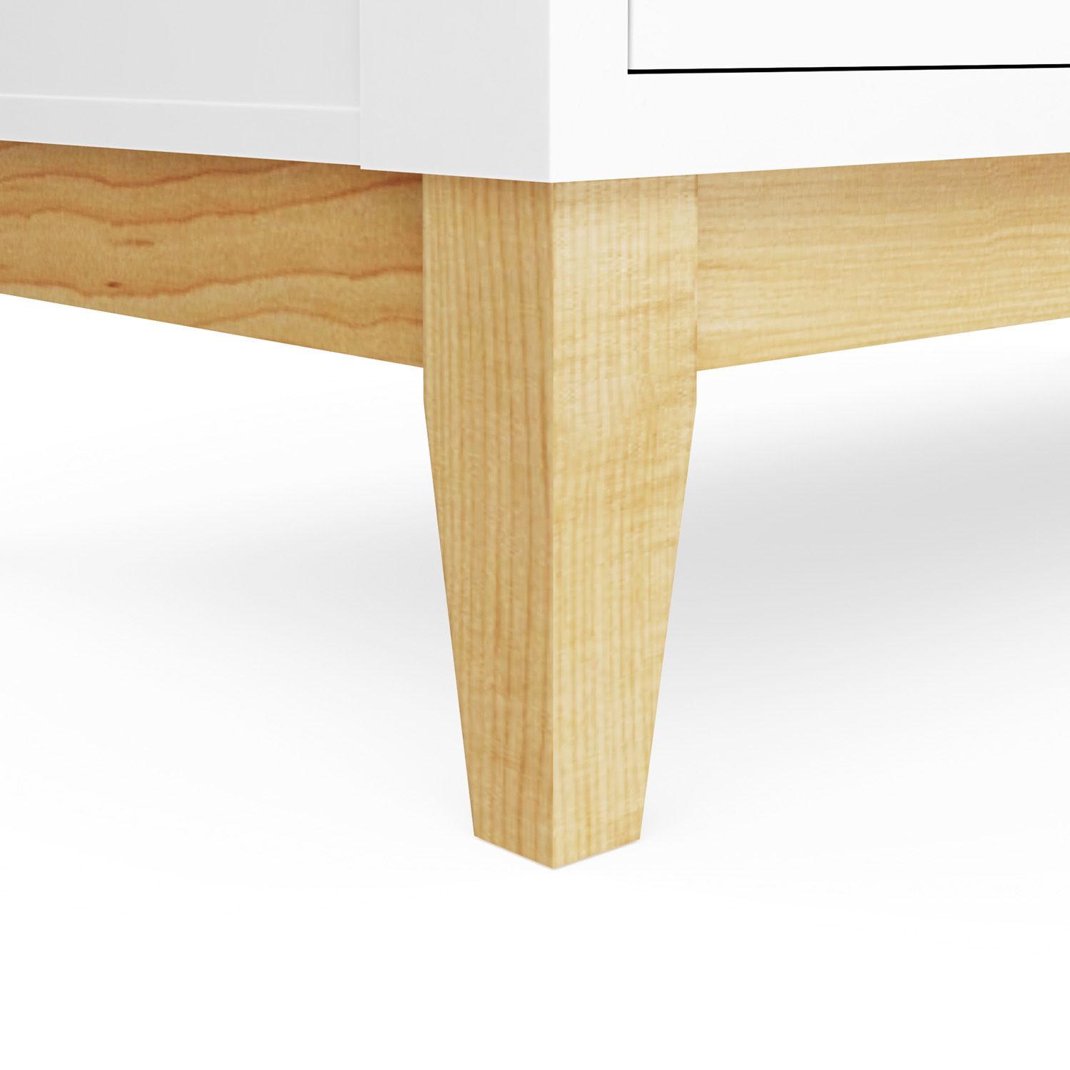 Cômoda Infantil Branco Retrô Amor Perfeito