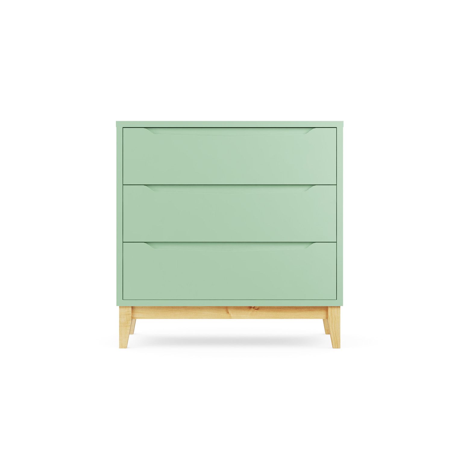 Cômoda Infantil Branco Retrô Amor Perfeito