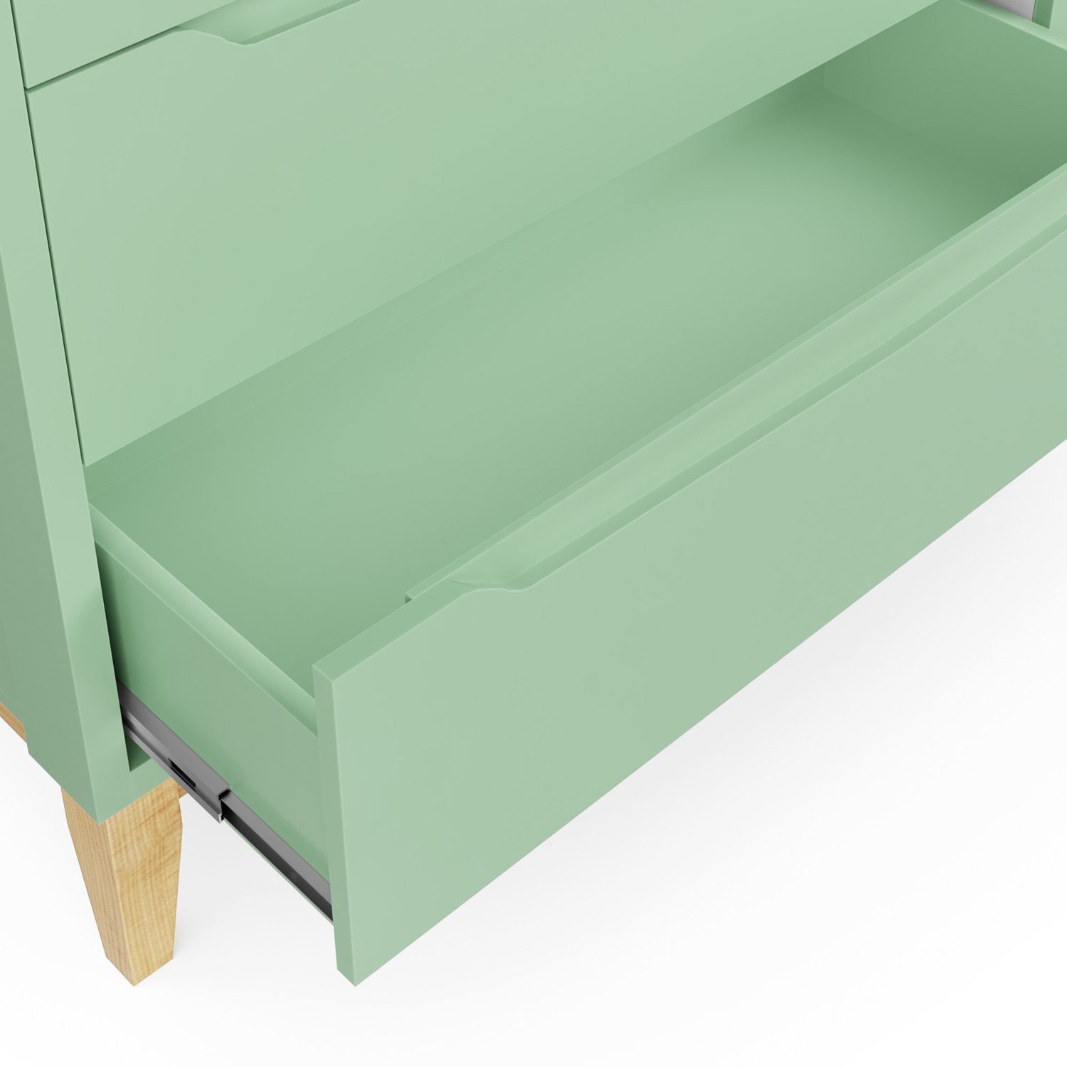 Cômoda Infantil Branco com Porta Retrô Amor Perfeito