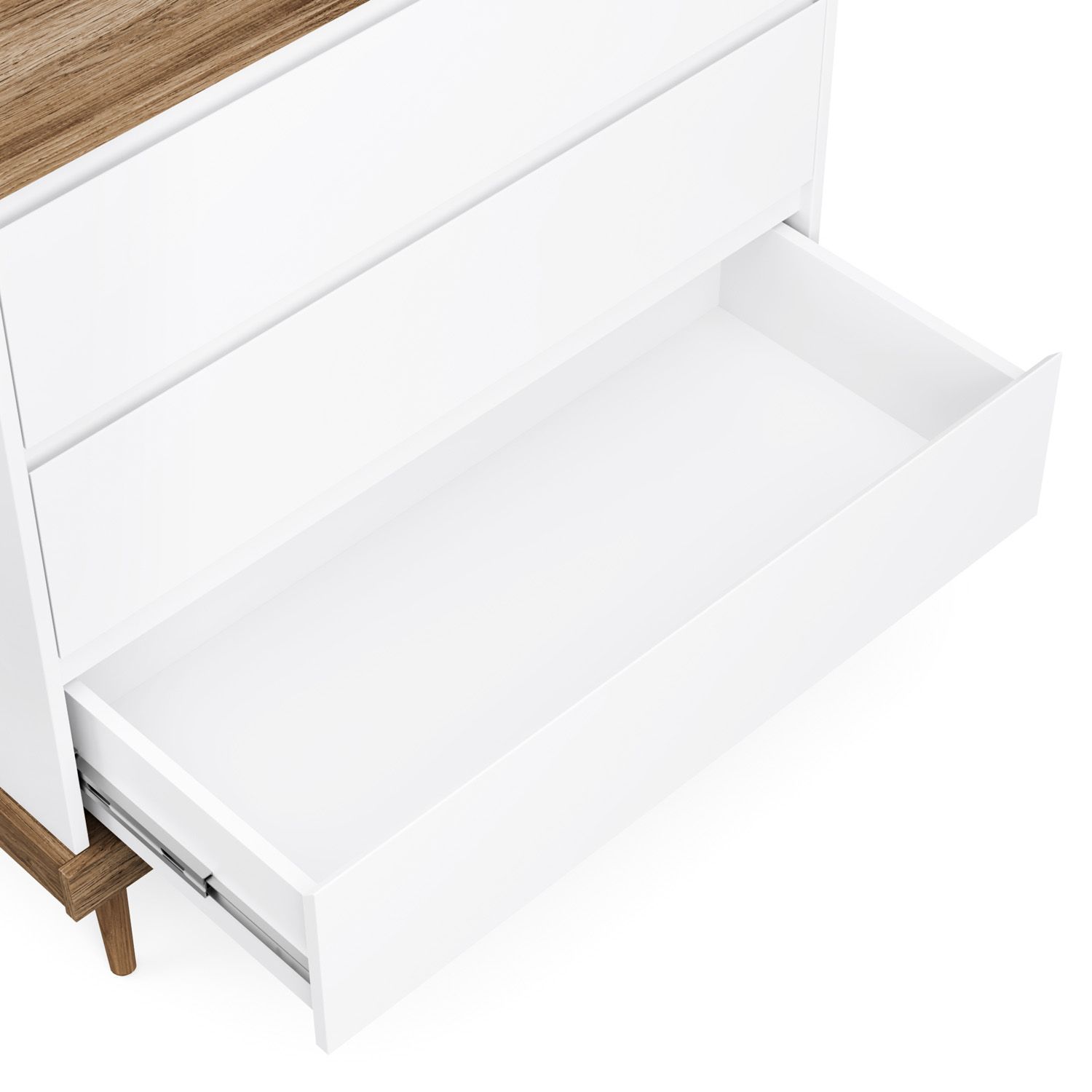 Cômoda Infantil Branco Retrô Canção de Ninar