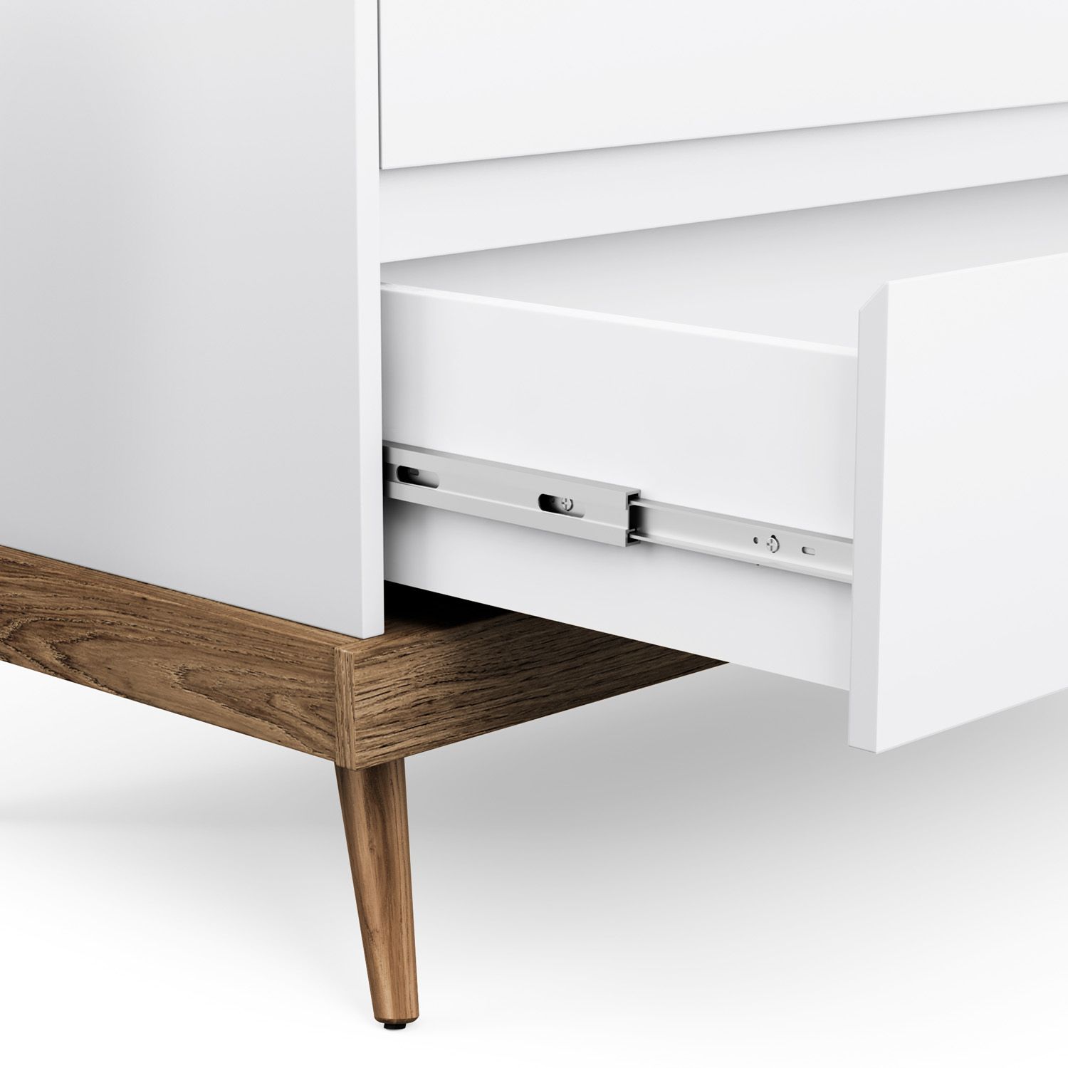 Cômoda Infantil Branco Retrô Canção de Ninar