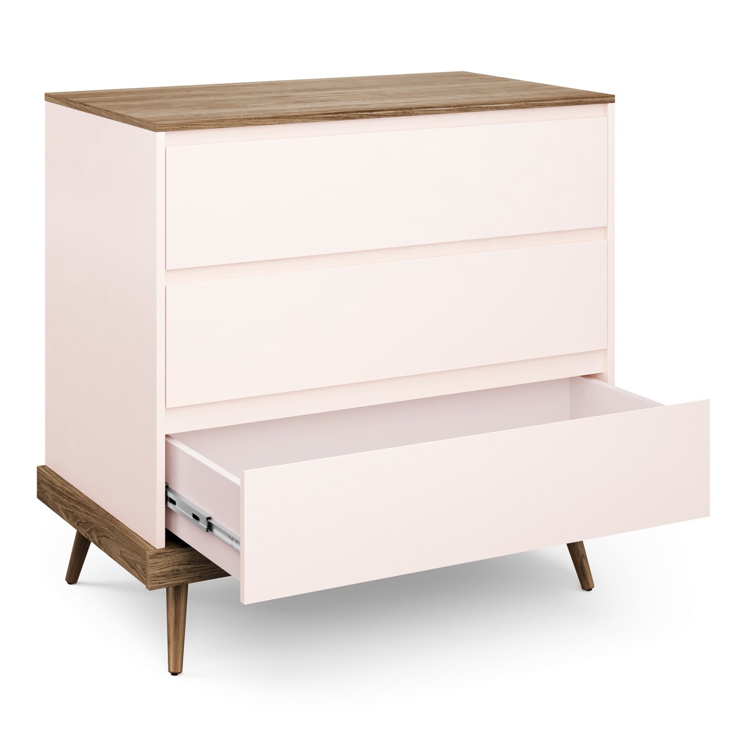 Cômoda Infantil Branco Retrô Canção de Ninar