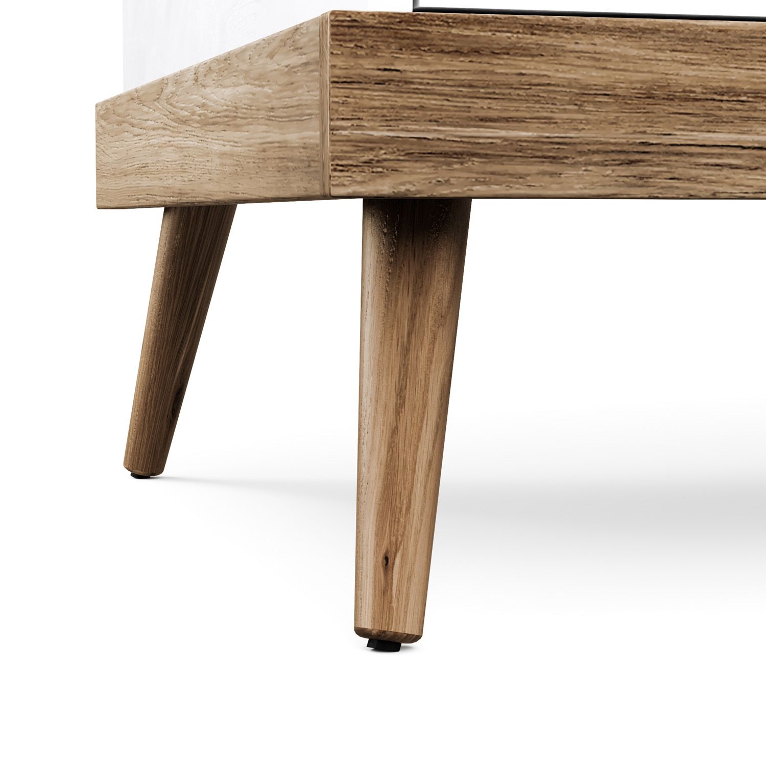 Cômoda Infantil Branco com Porta Retrô Canção de Ninar