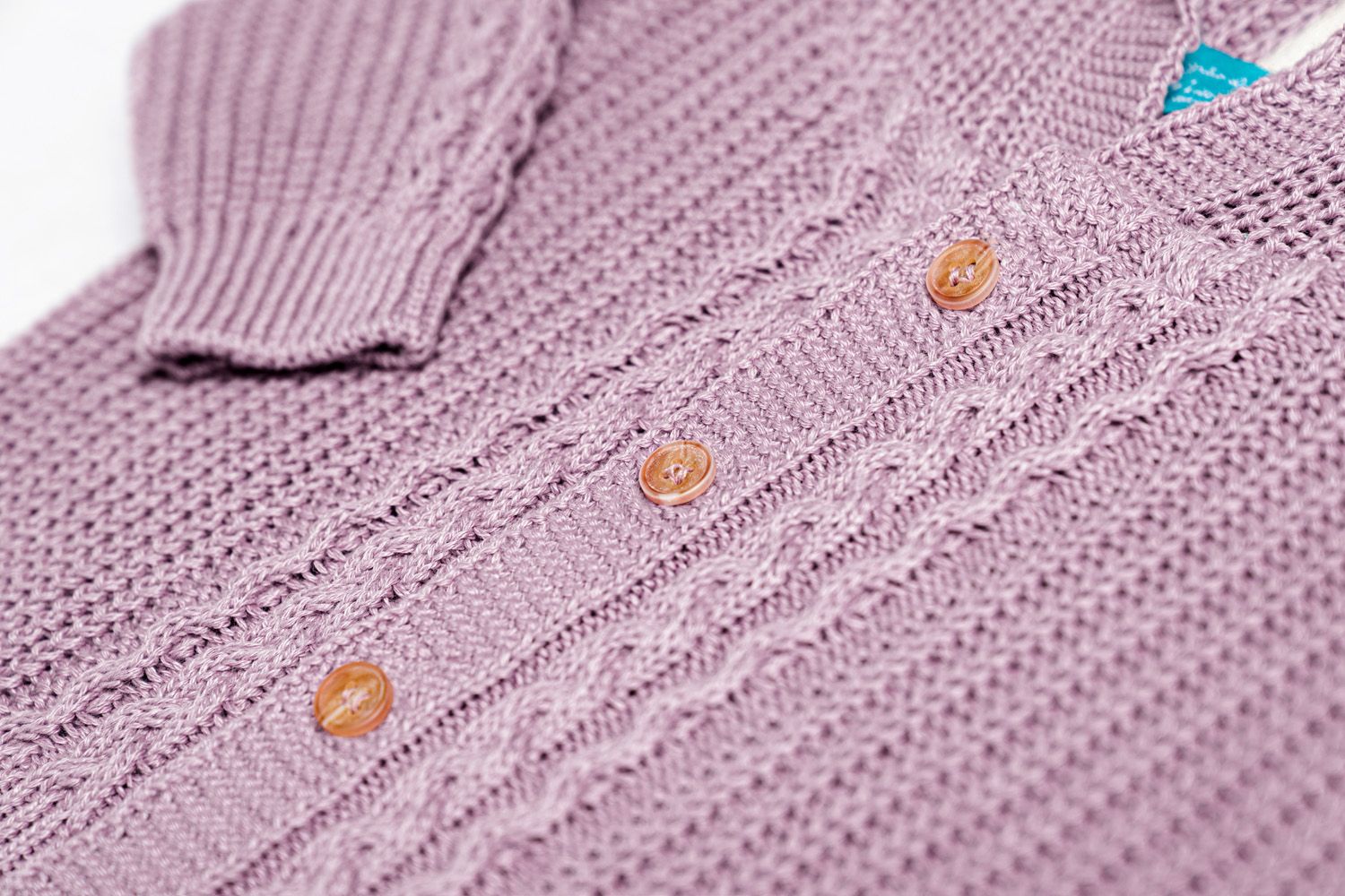 Casaquinho Tricot Capuccino com Capuz