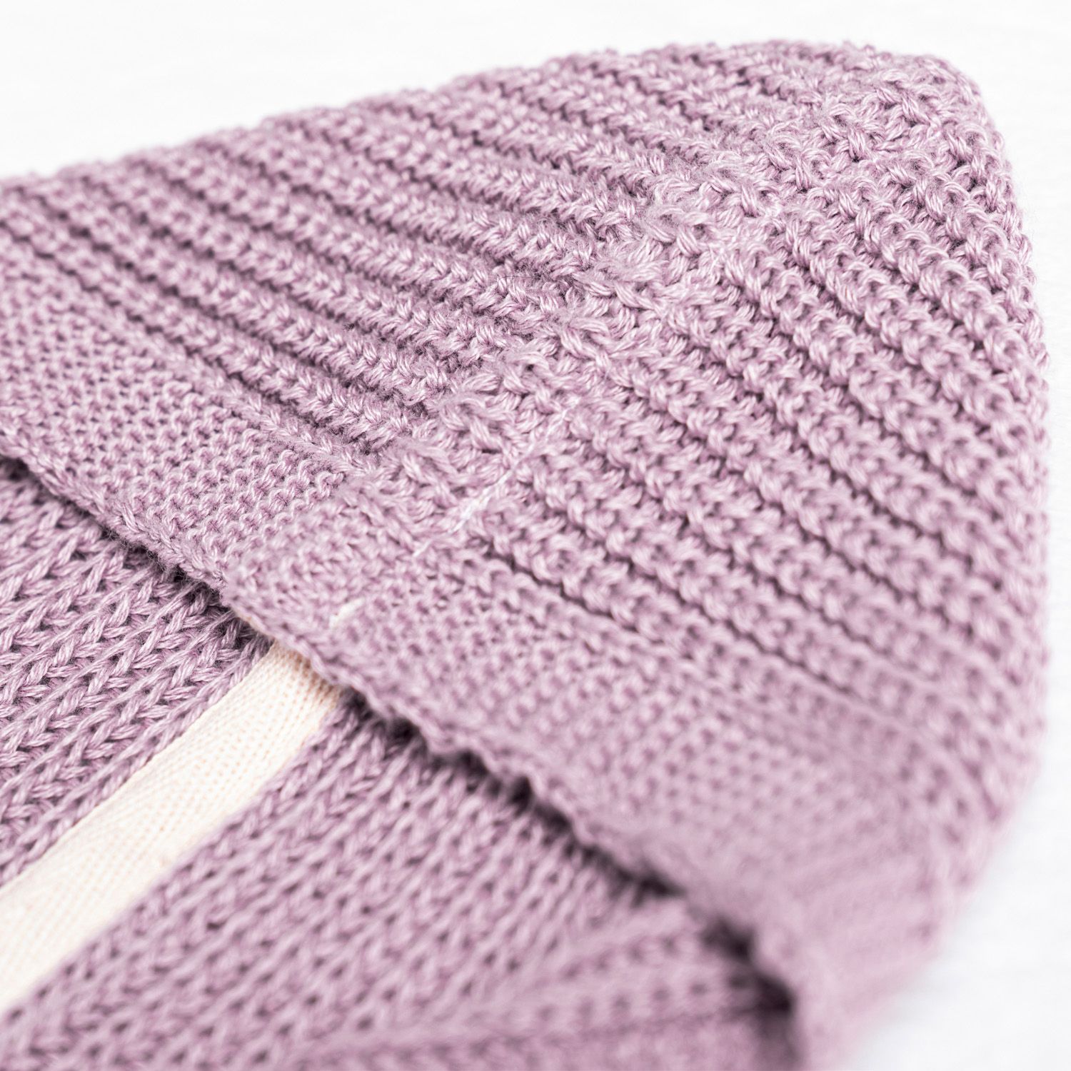 Casaquinho Tricot Capuccino com Capuz