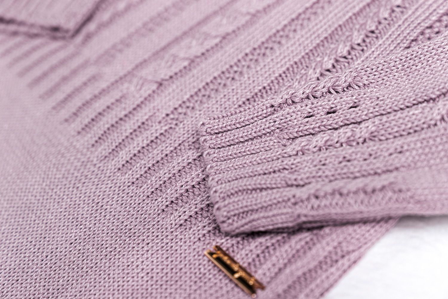 Macacão Tricot Trança Capuccino