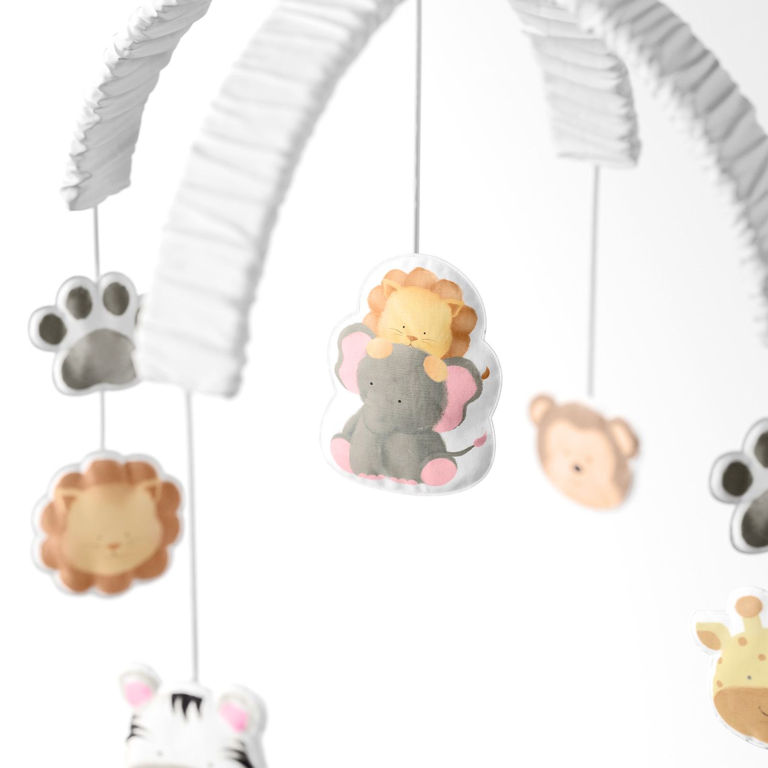 Móbile Safári Aquarela