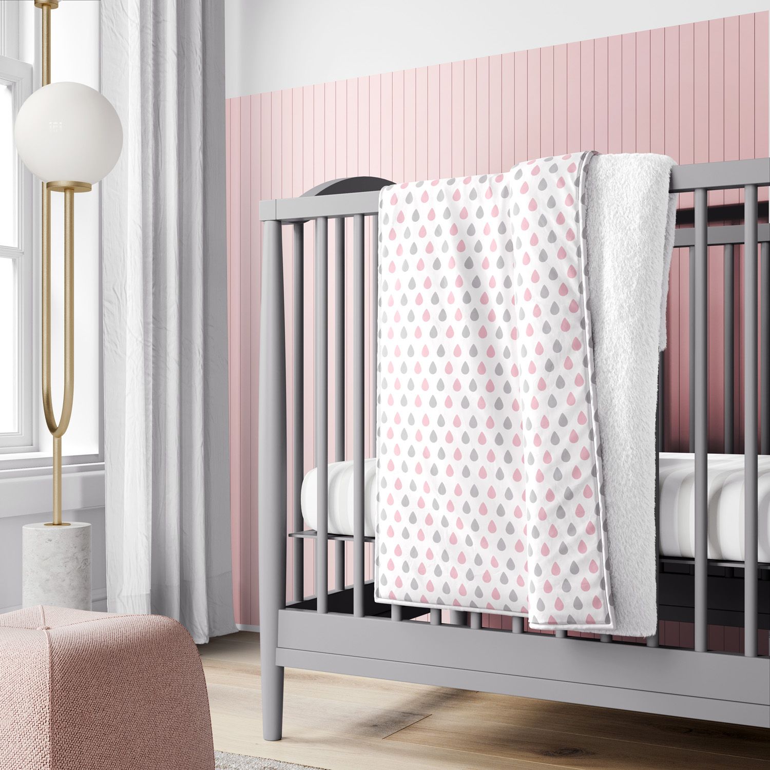 Cobertor Gotas do Céu Azul 1M