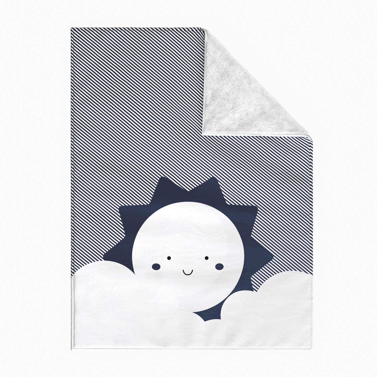 Cobertor Nuvem de Algodão Amarelo 1M