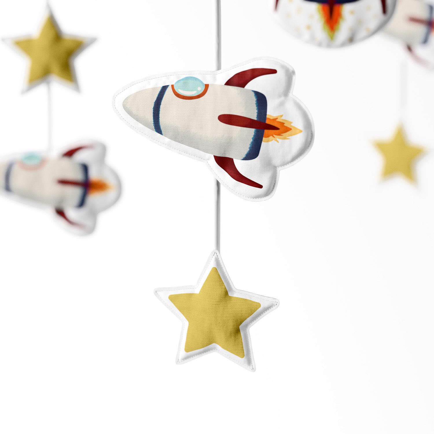 Móbile Foguete Astronauta