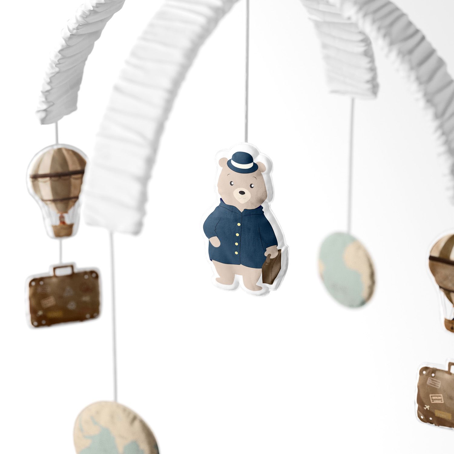 Móbile Teddy Pelo Mundo