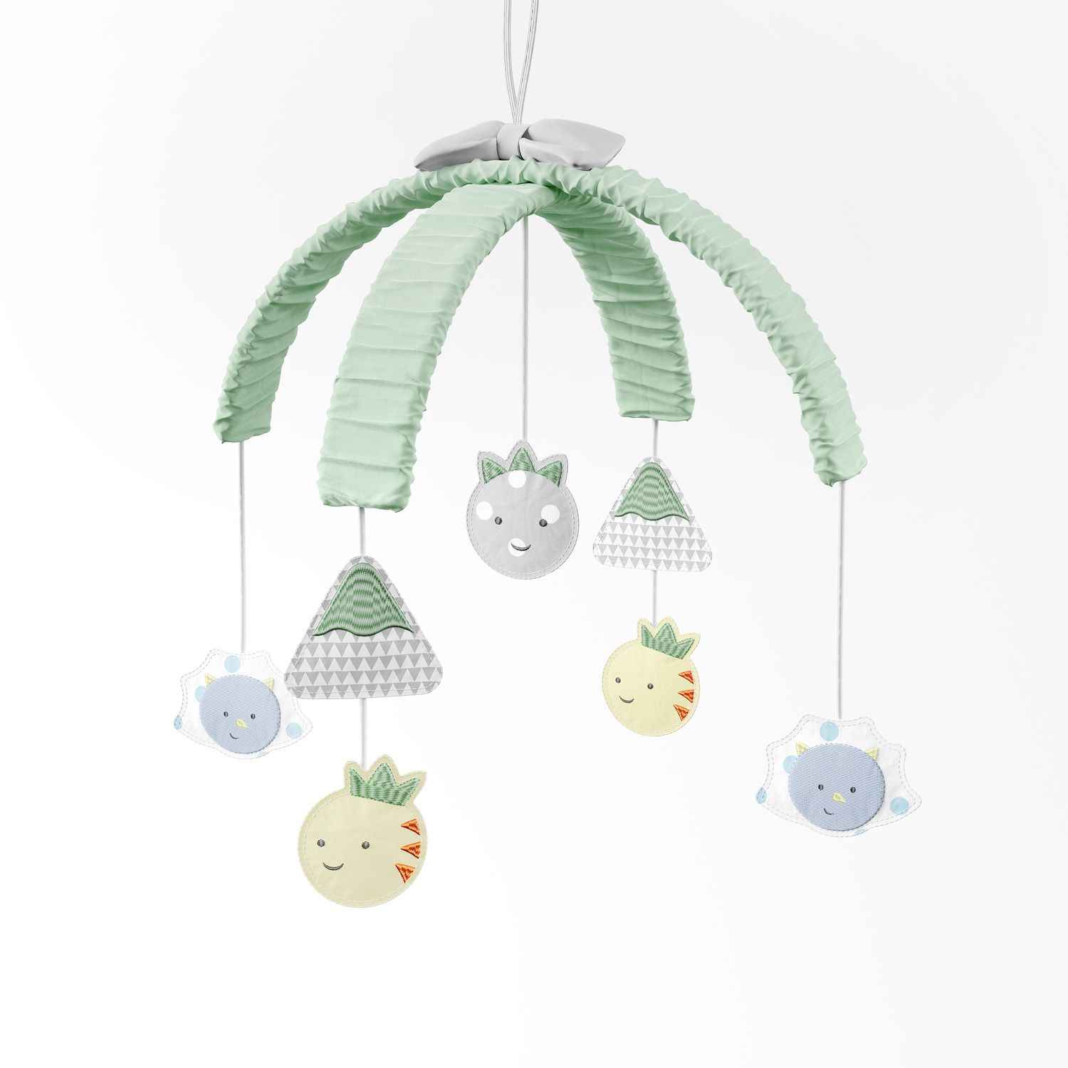 Móbile Amiguinhos Dino Verde