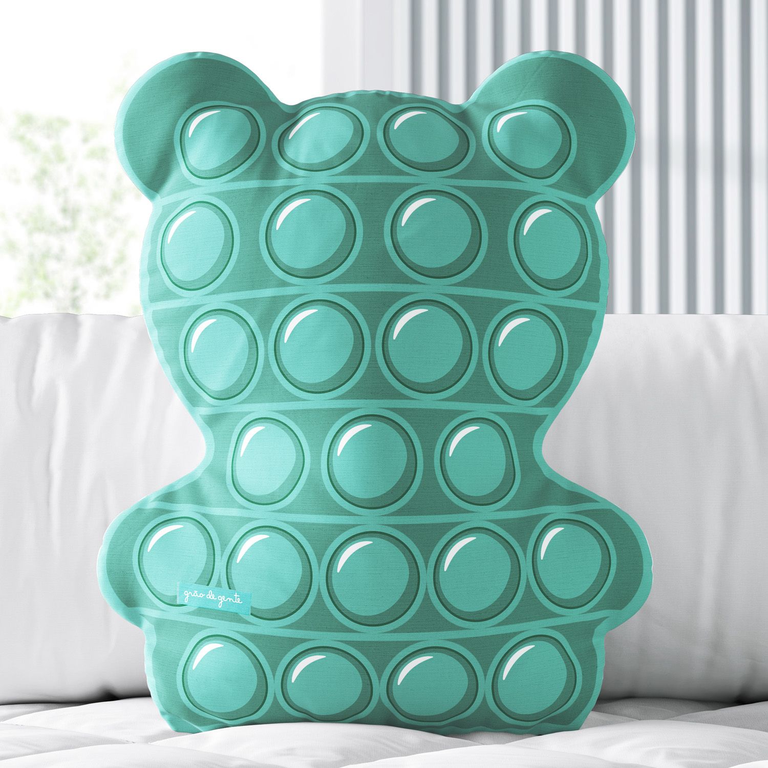 Almofada Pop It Ursinho 30cm