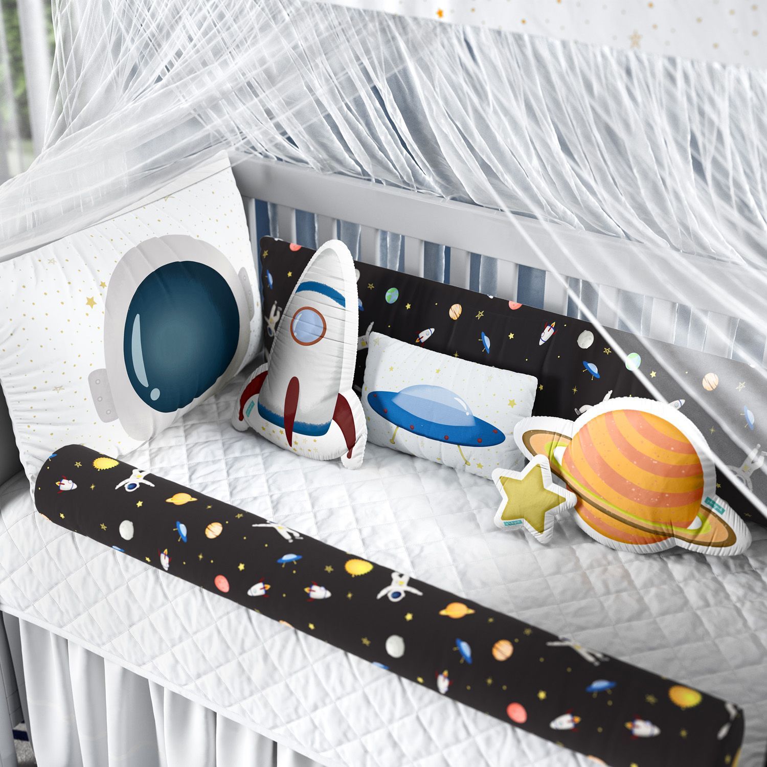 Kit Berço Astronauta