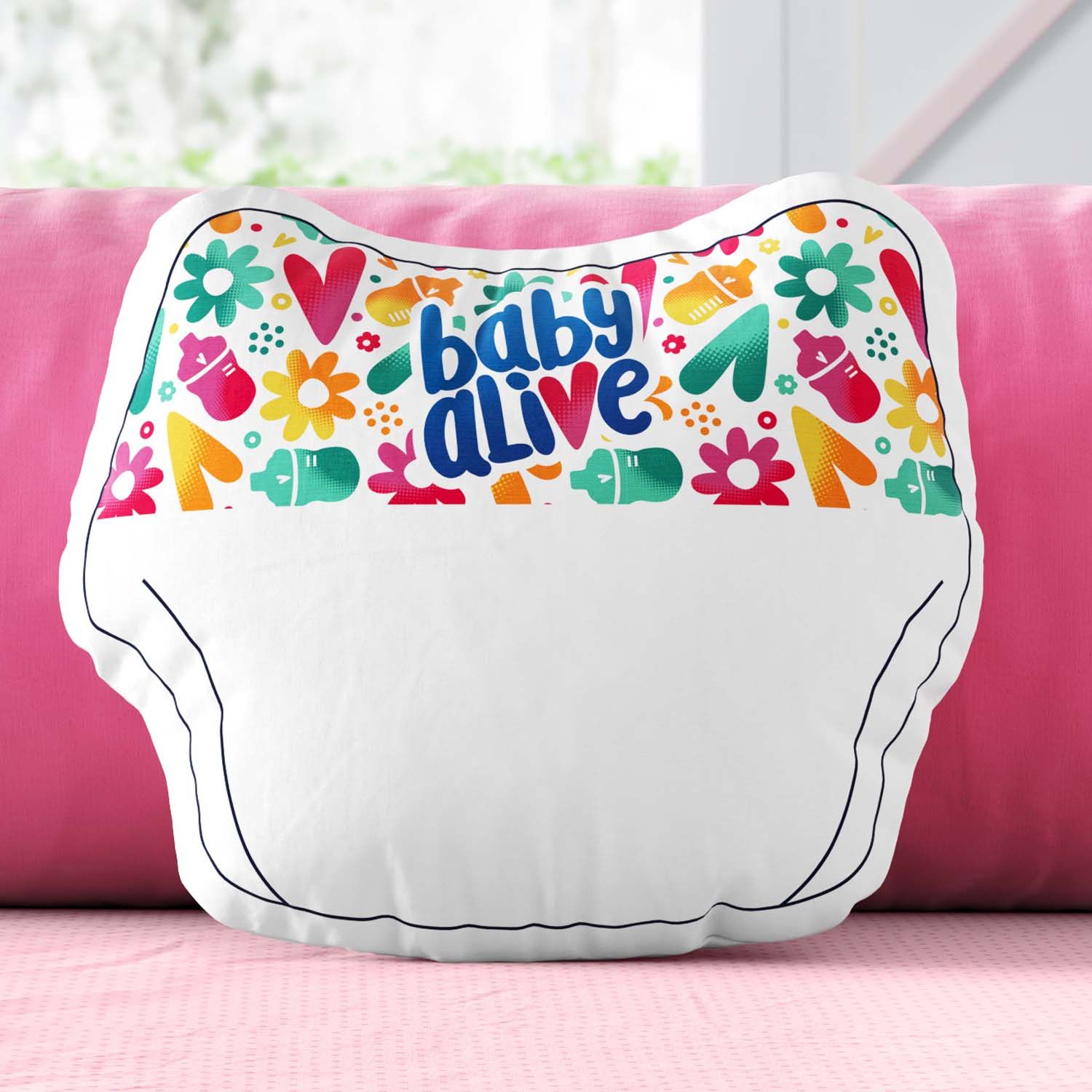 Almofada Fralda Baby Alive