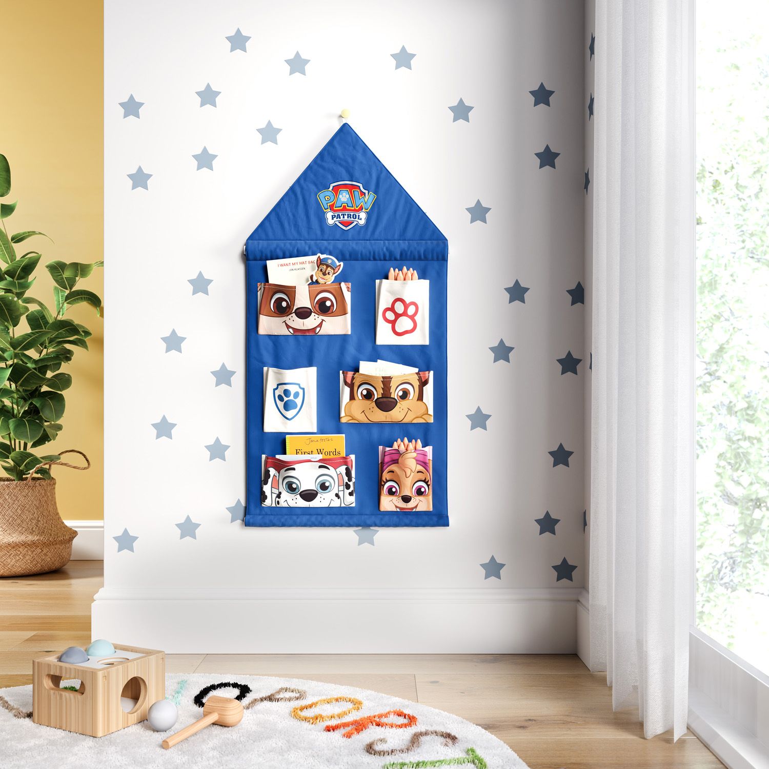 Porta Brinquedos Chase e seus Amigos Patrulha Canina