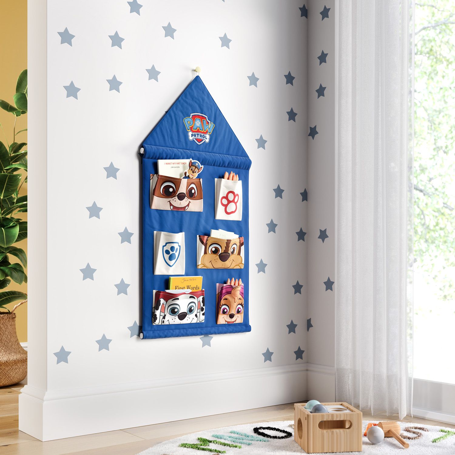 Porta Brinquedos Chase e seus Amigos Patrulha Canina