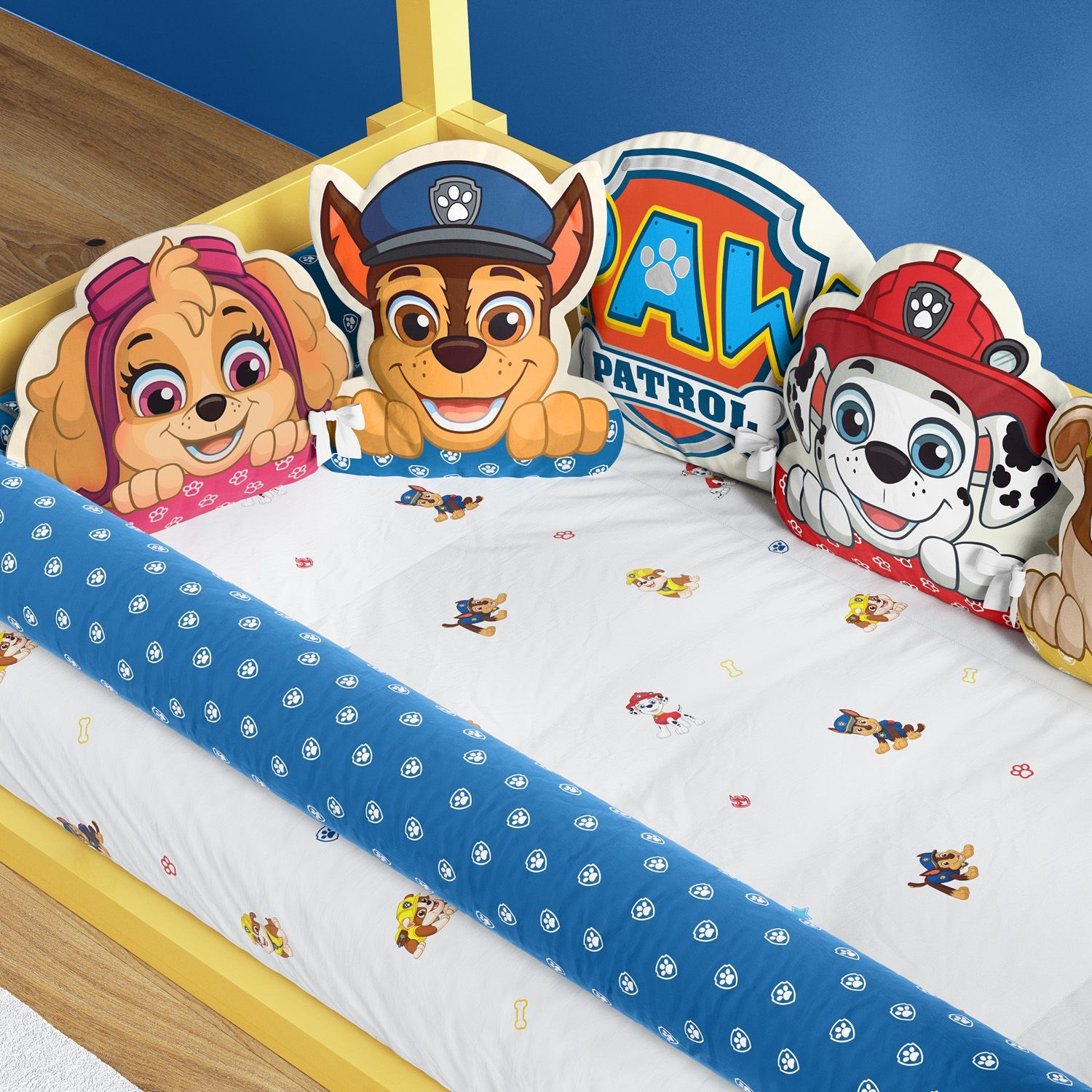 Cesto Organizador para Brinquedos Chase Patrulha Canina 35cm