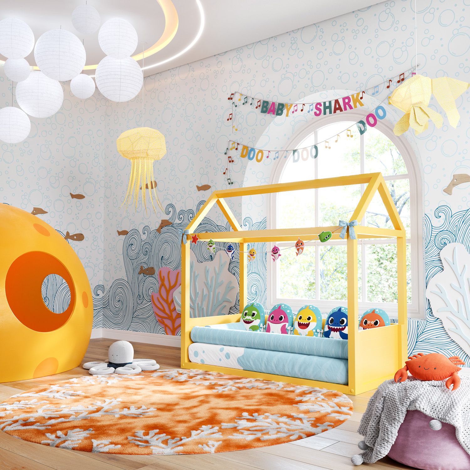 Kit Montessoriano Baby Shark