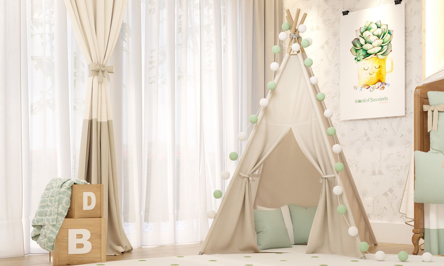 Cabana Quarto de Bebê