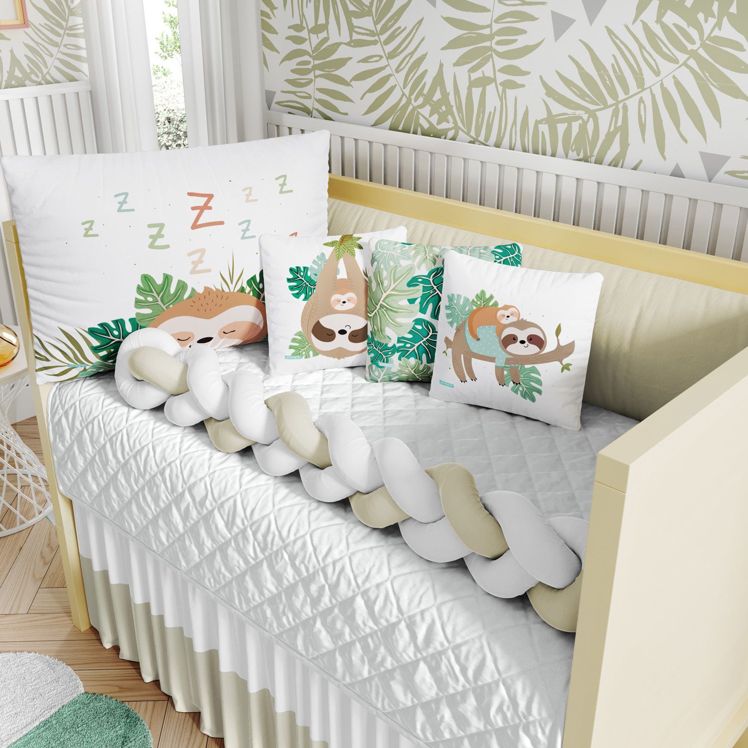 Kit Berço Trança Preguicinha