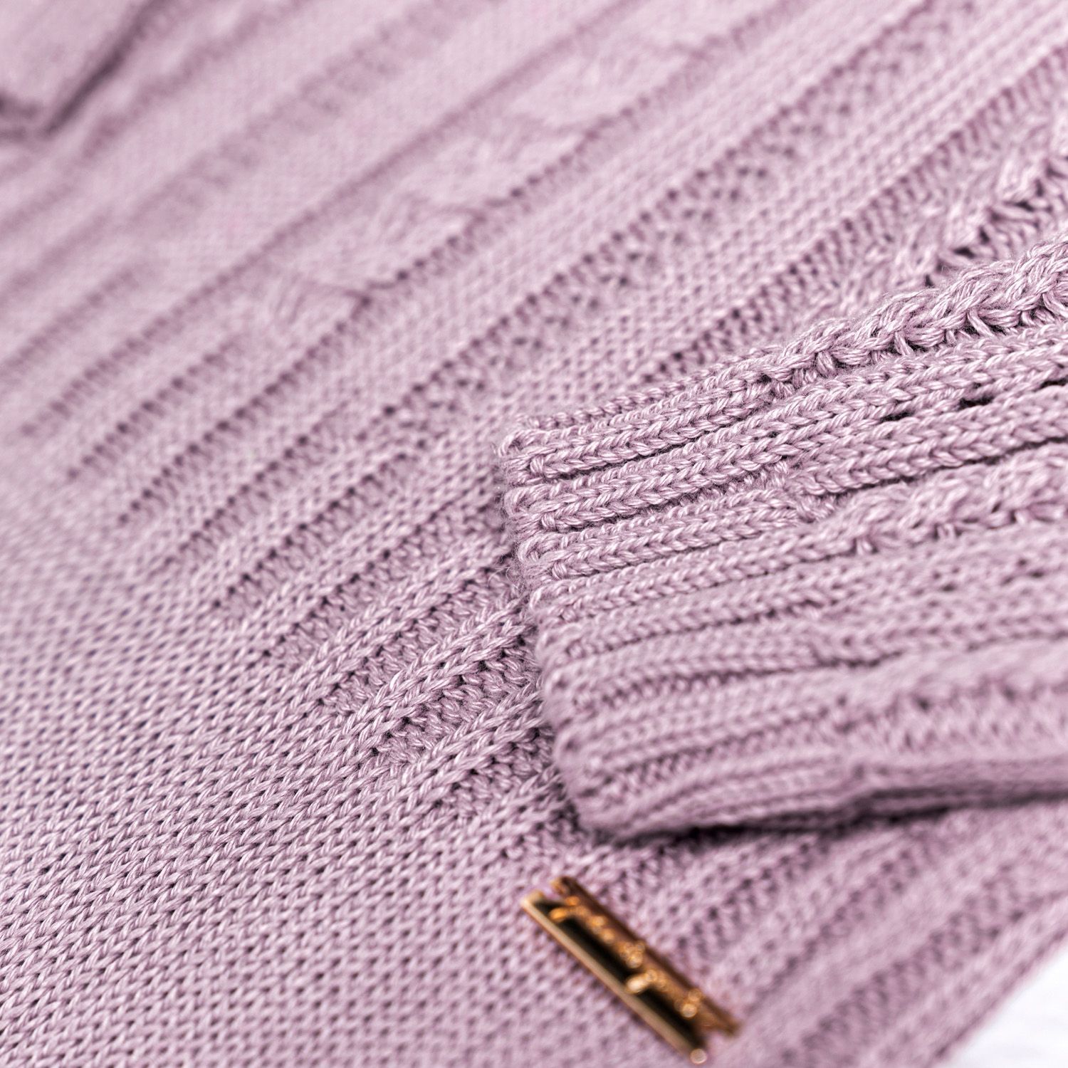 Macacão Tricot Trança Capuccino