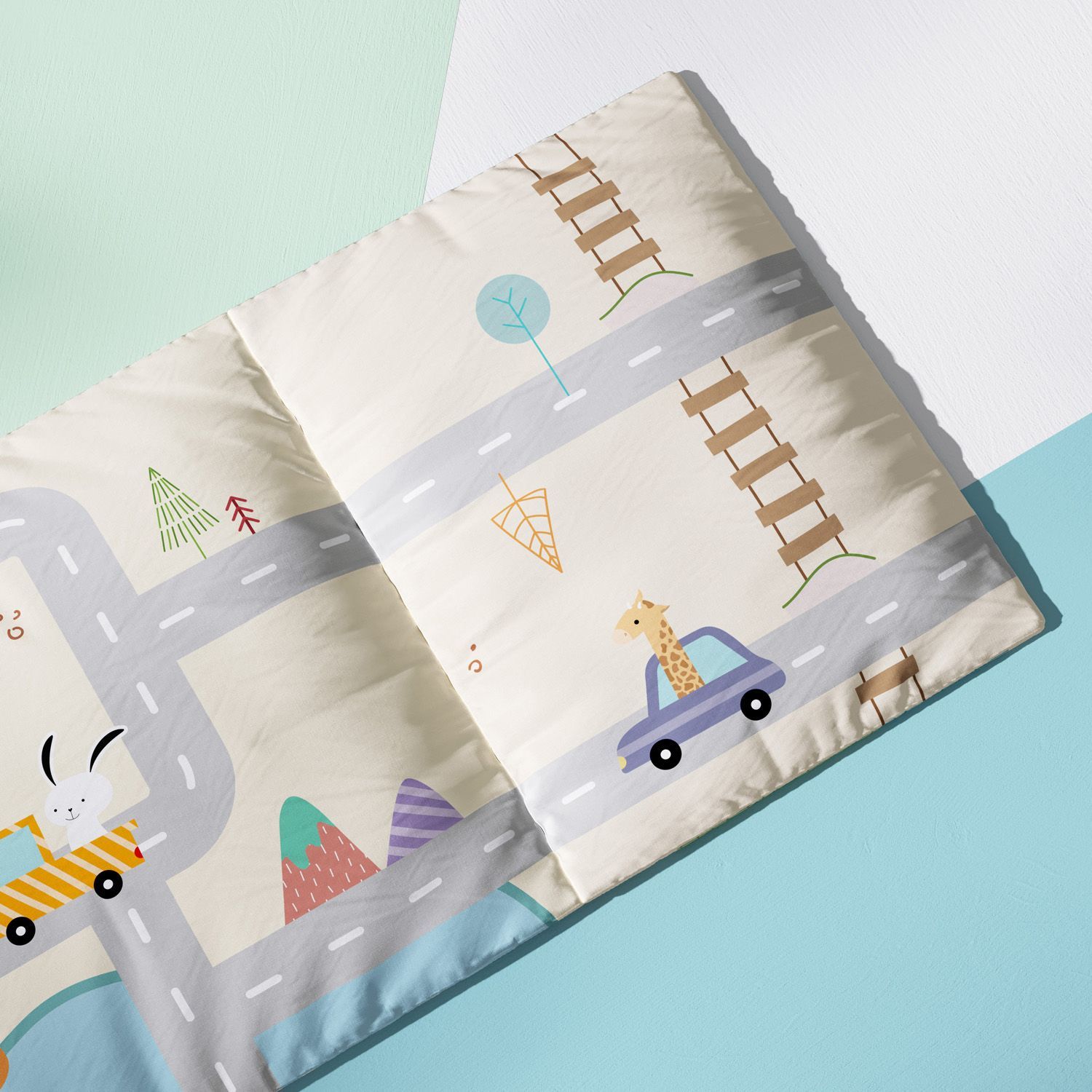 Kit Berço Livro de Brincar Piquenique