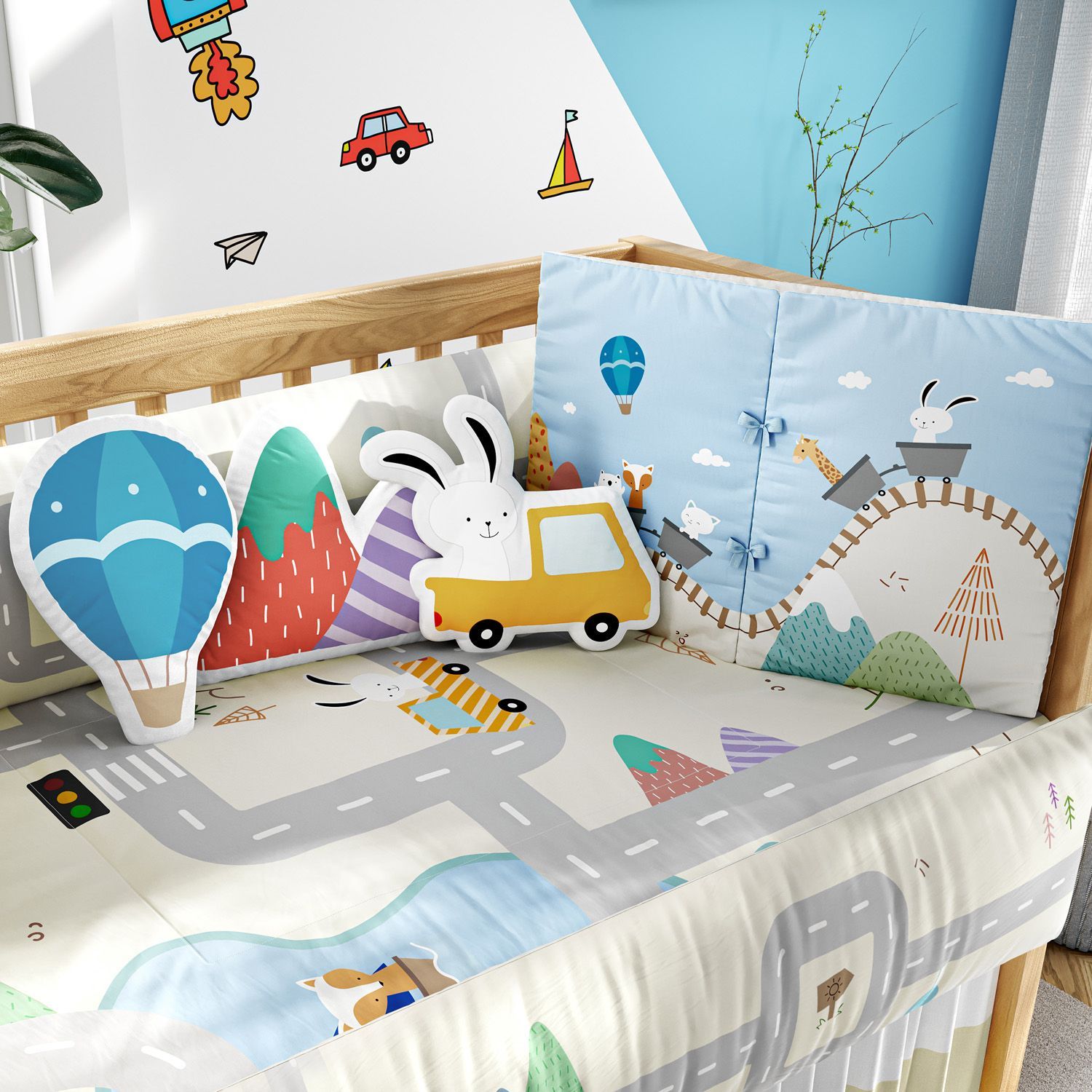 Kit Berço Livro de Brincar Piquenique