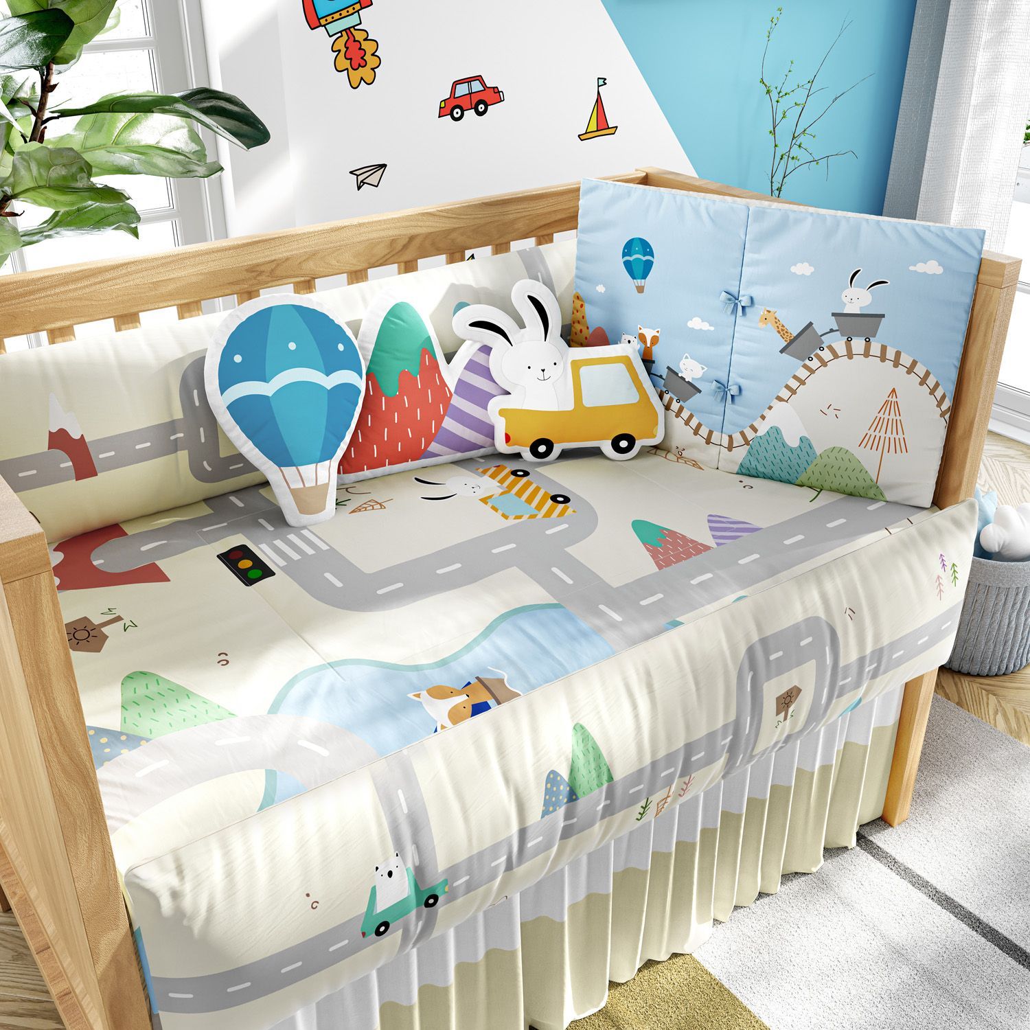 Kit Berço Livro de Brincar Piquenique