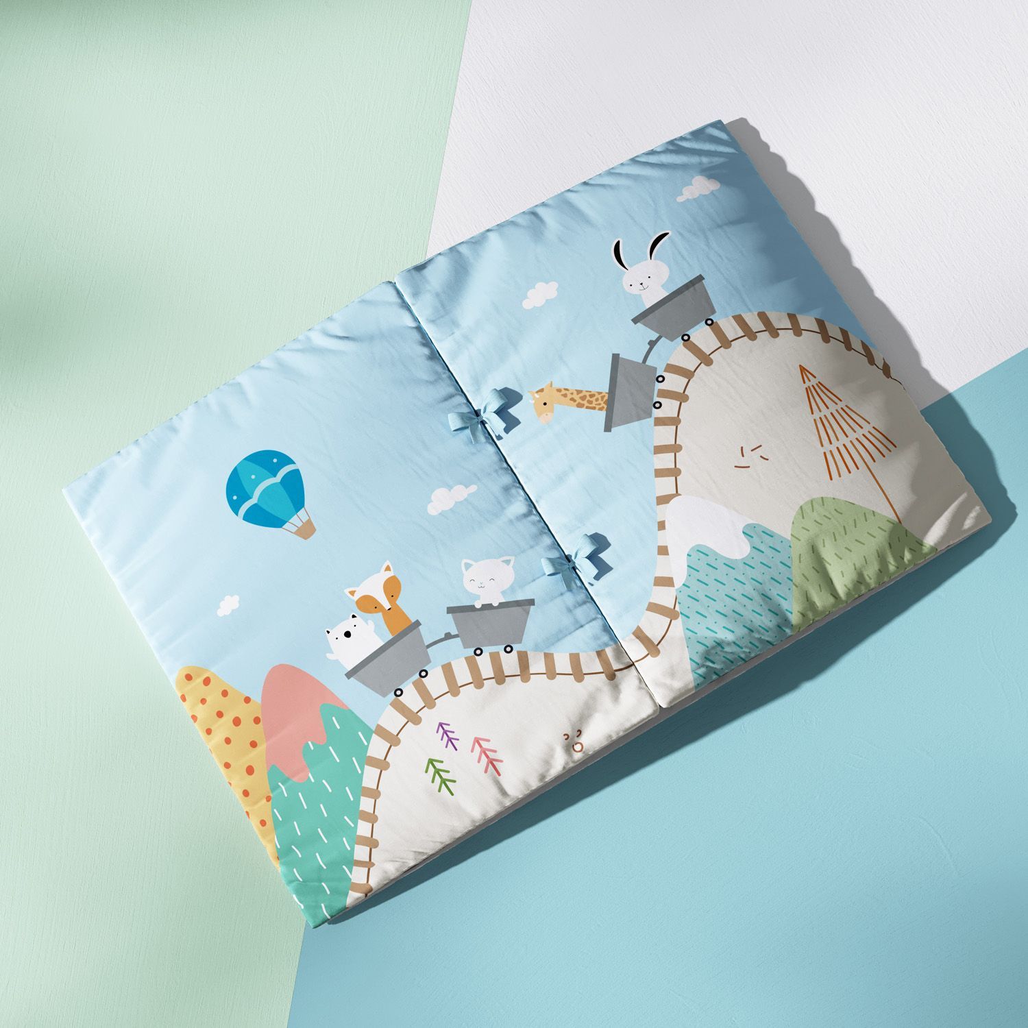 Kit Berço Livro de Brincar Piquenique