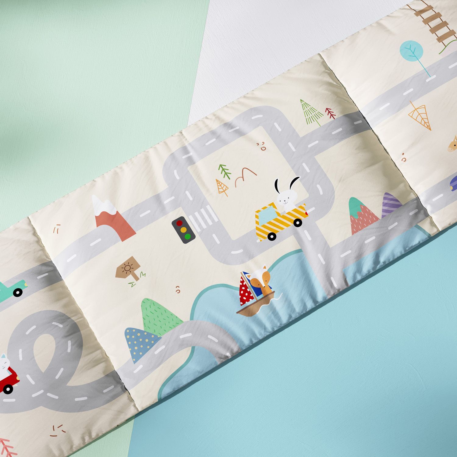 Kit Berço Livro de Brincar Piquenique