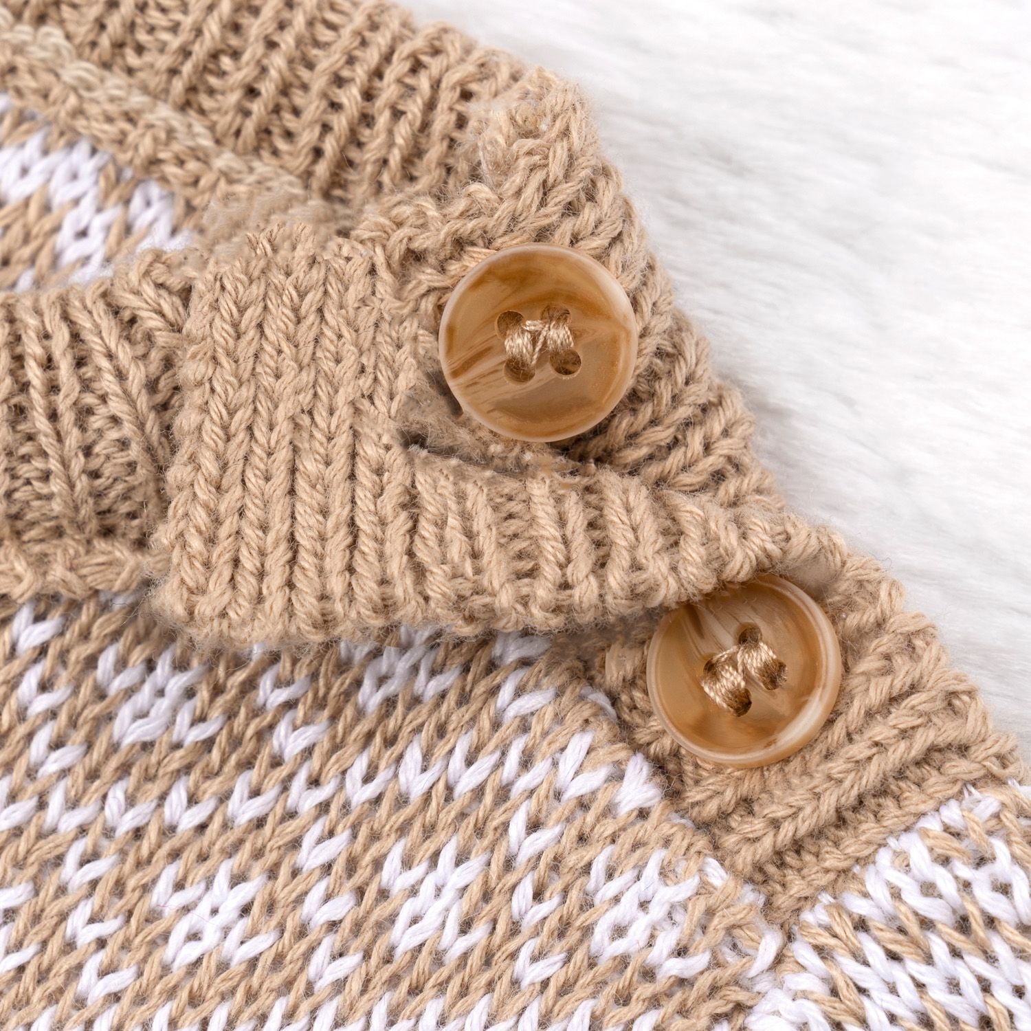 Casaquinho Tricot Geométrico Verde