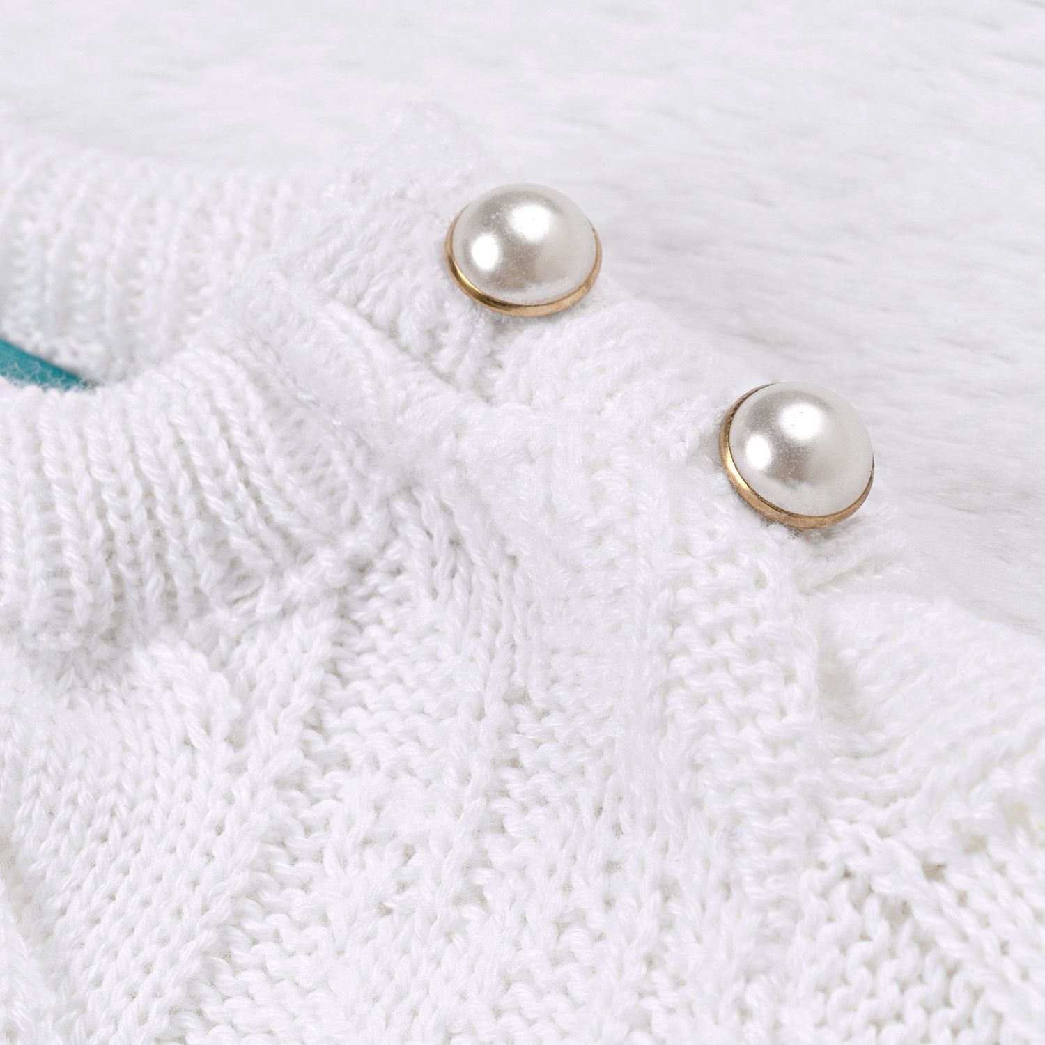 Casaquinho Tricot Drapeado Nude Rosé