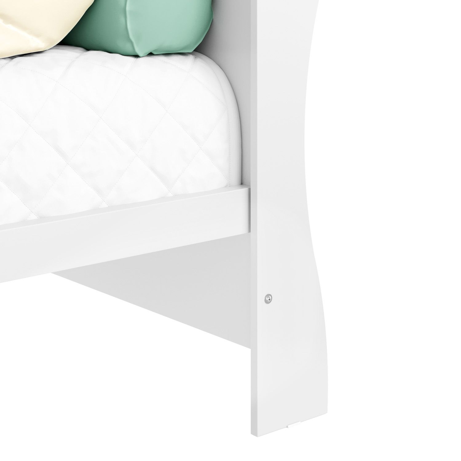 Berço Americano Branco Jolie