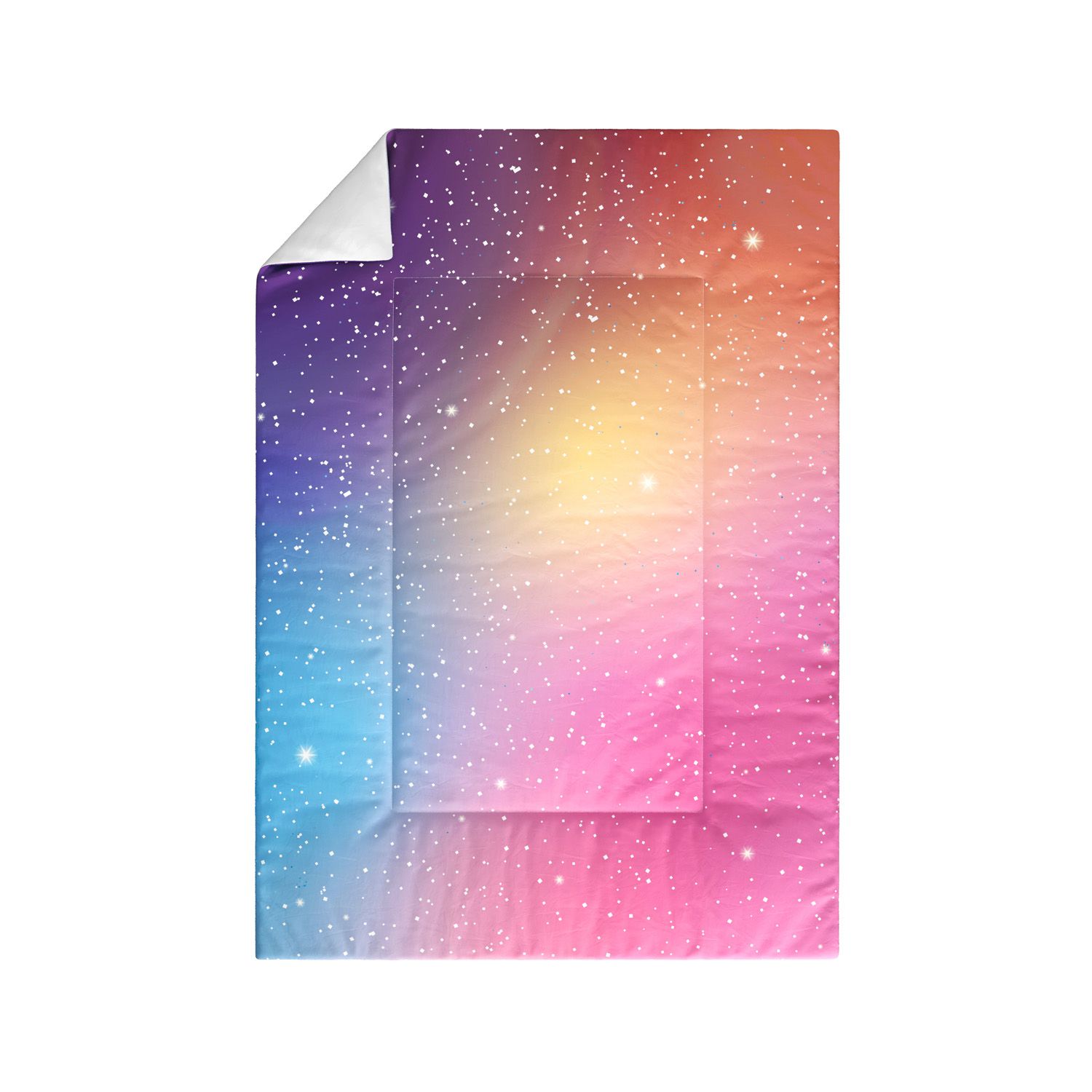 Edredom de Berço Colorido Brilho