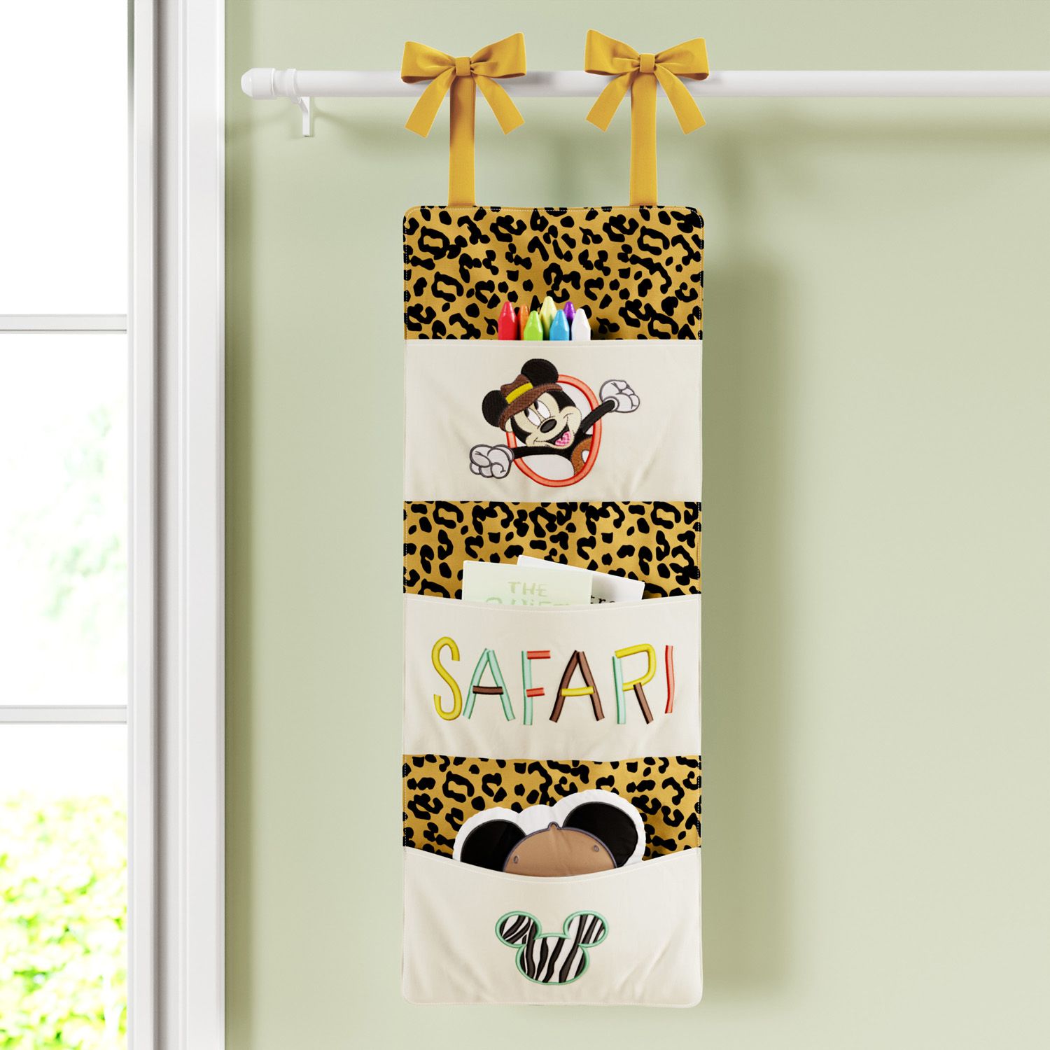 Organizador de Berço Mickey Mouse Safári