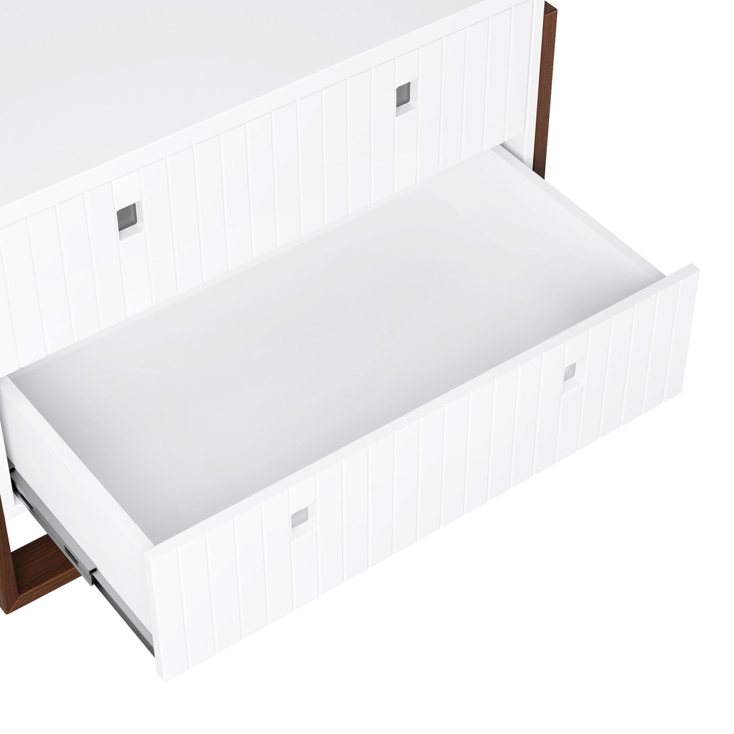 Mesa de Cabeceira Infantil Branco Dominó