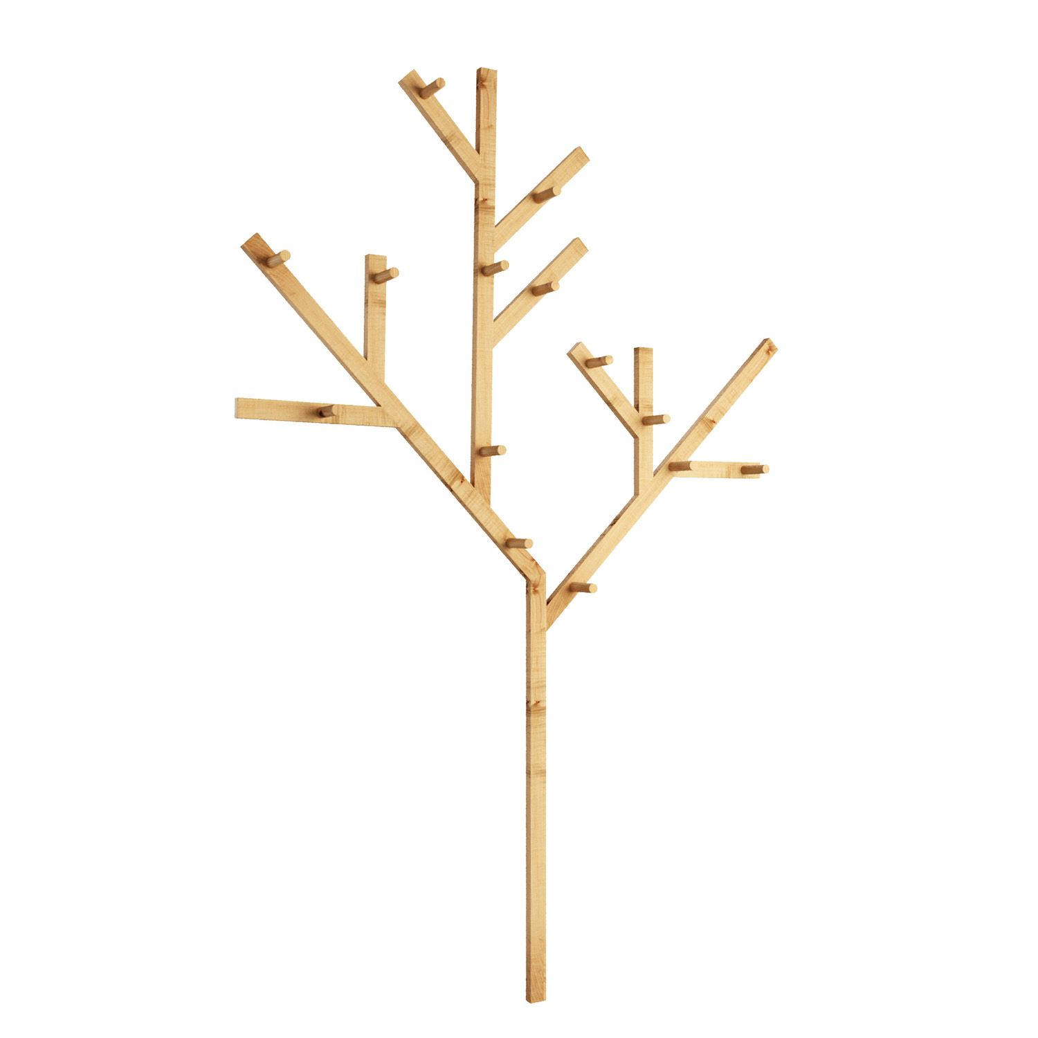 Painel Árvore com Cabideiros Hora de Brincar