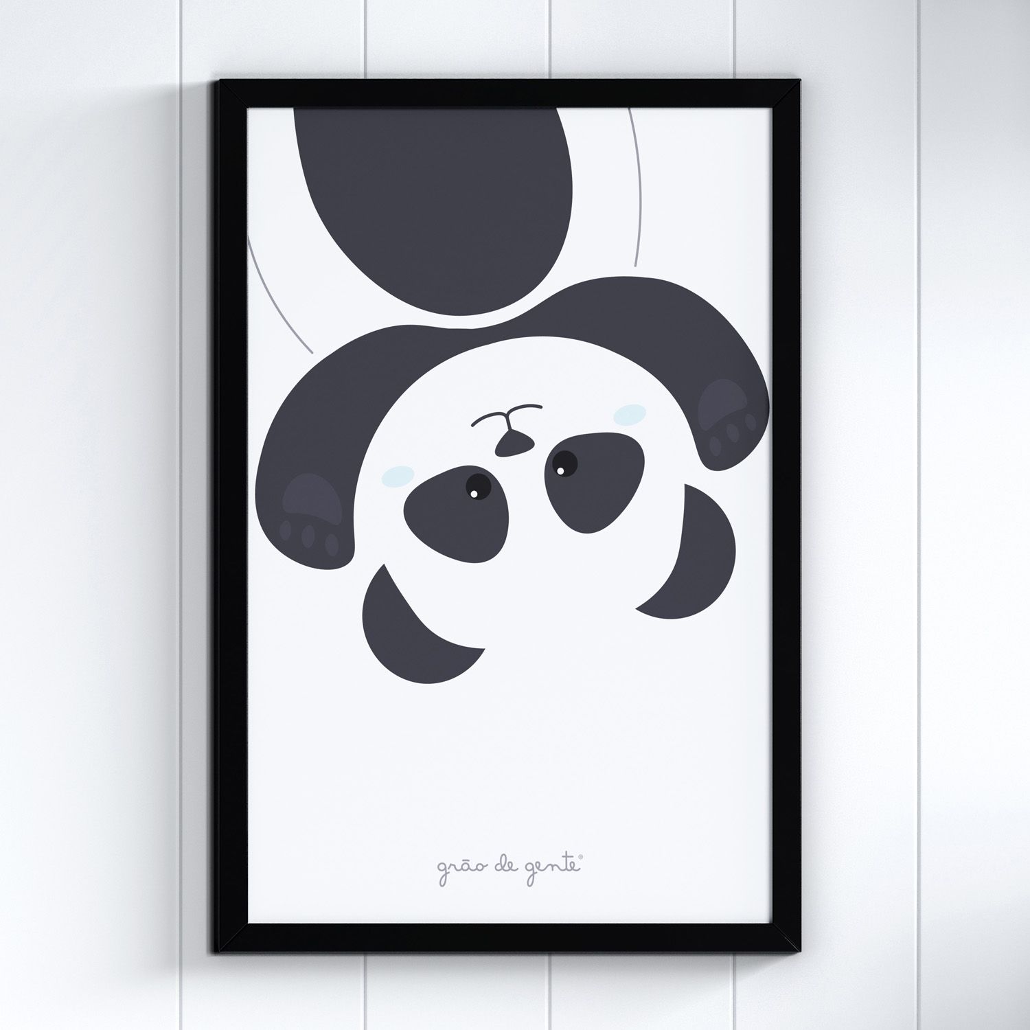 Quadro Ursinho Panda 60cm