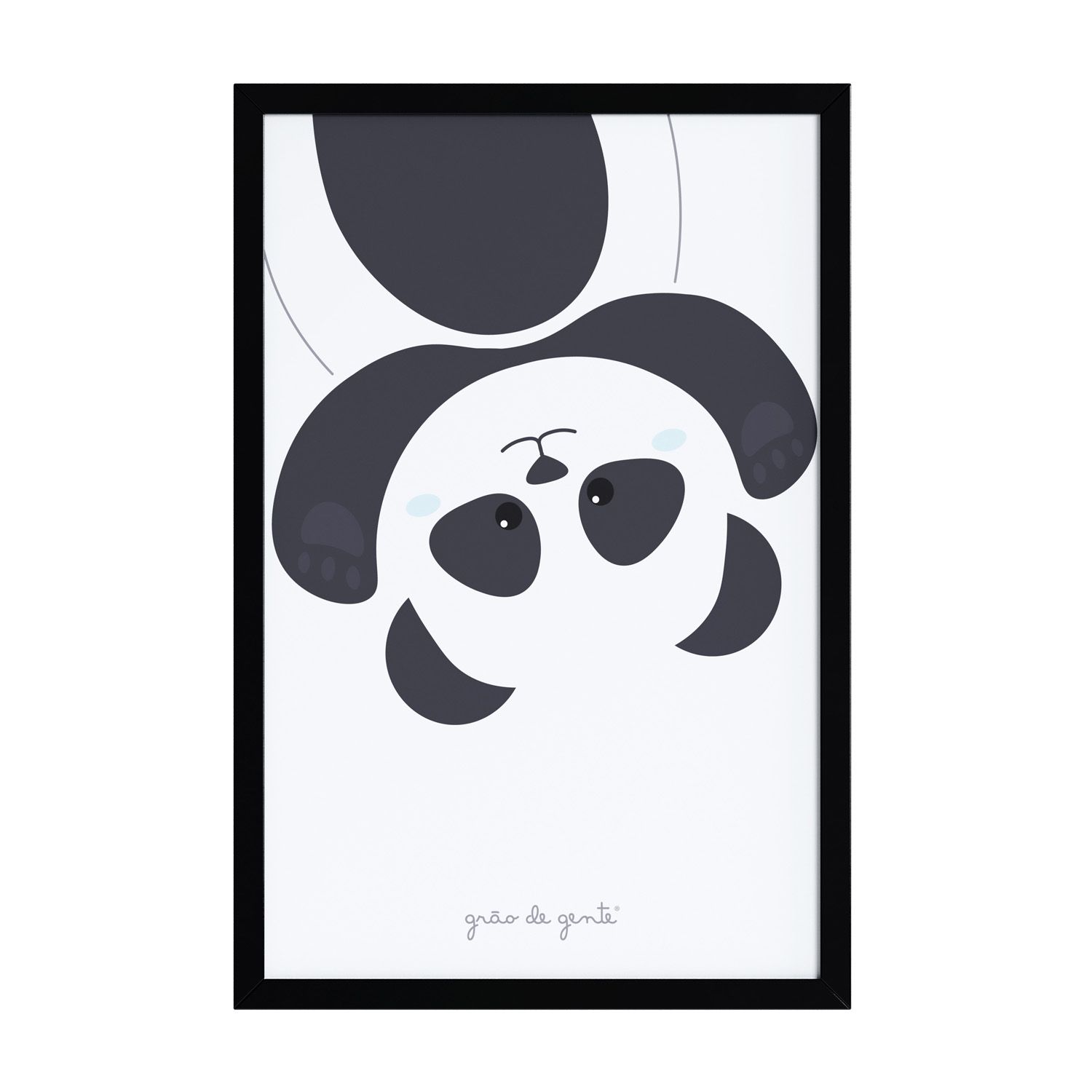 Quadro Ursinho Panda 60cm