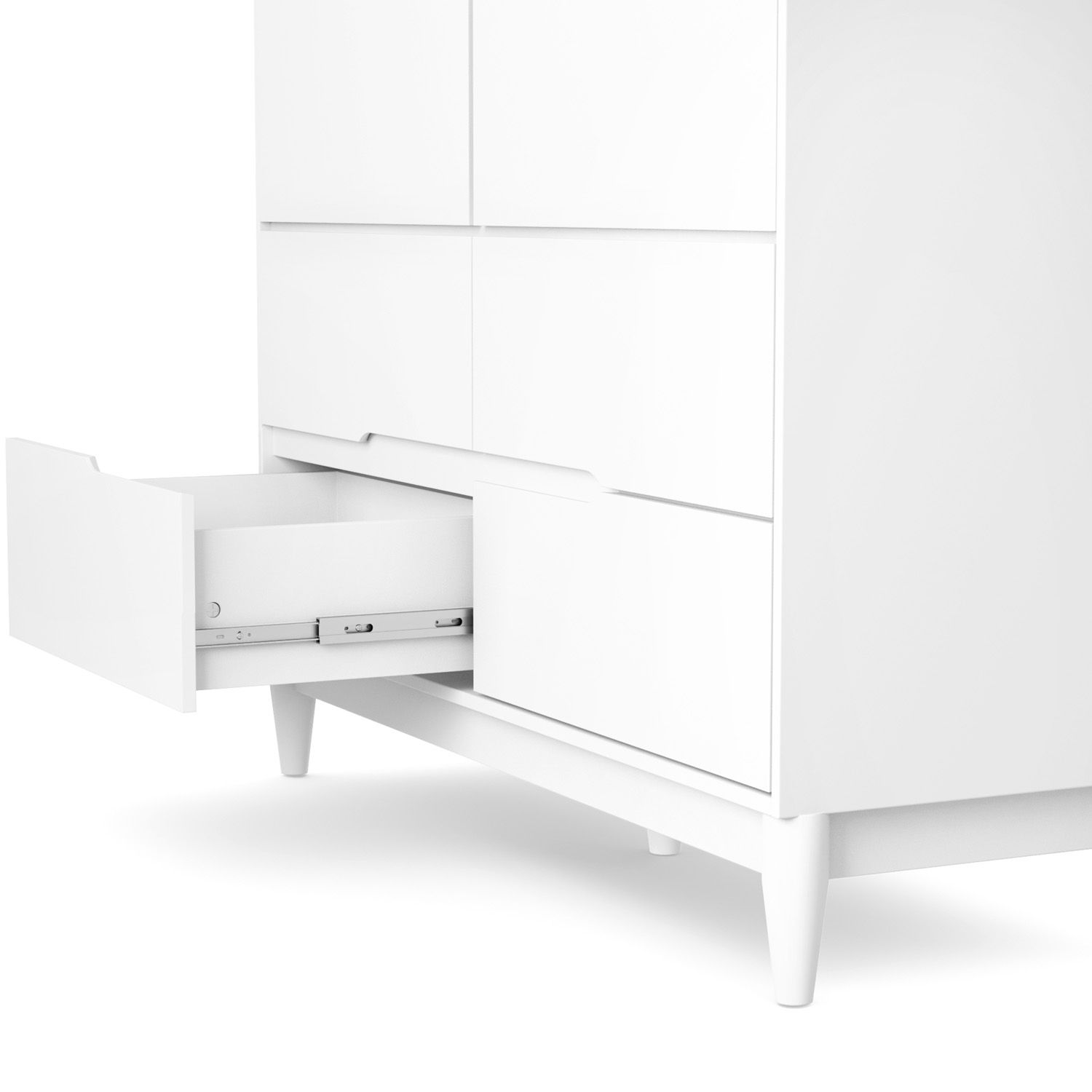 Guarda Roupa Infantil Branco 2 Portas Tomi