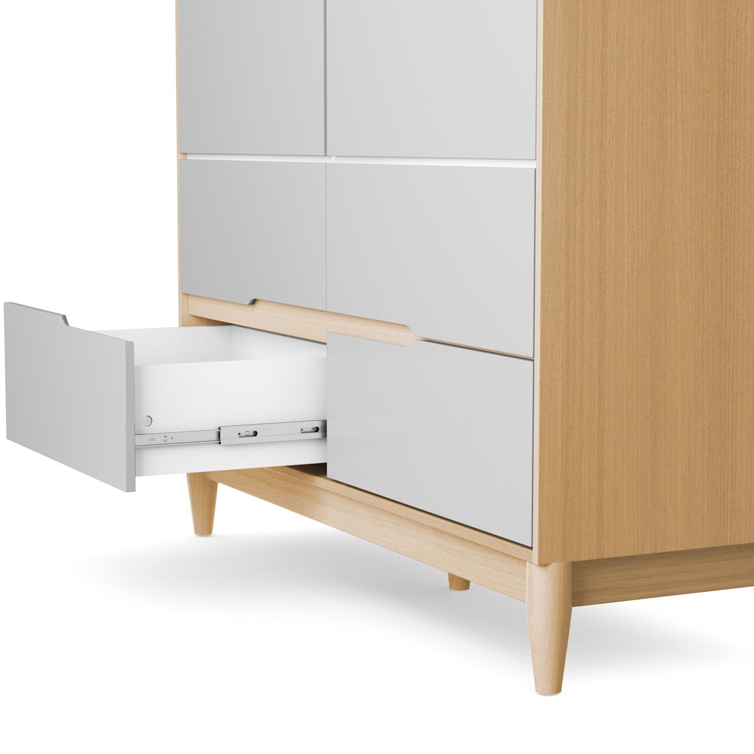 Guarda Roupa Infantil Branco 2 Portas Tomi