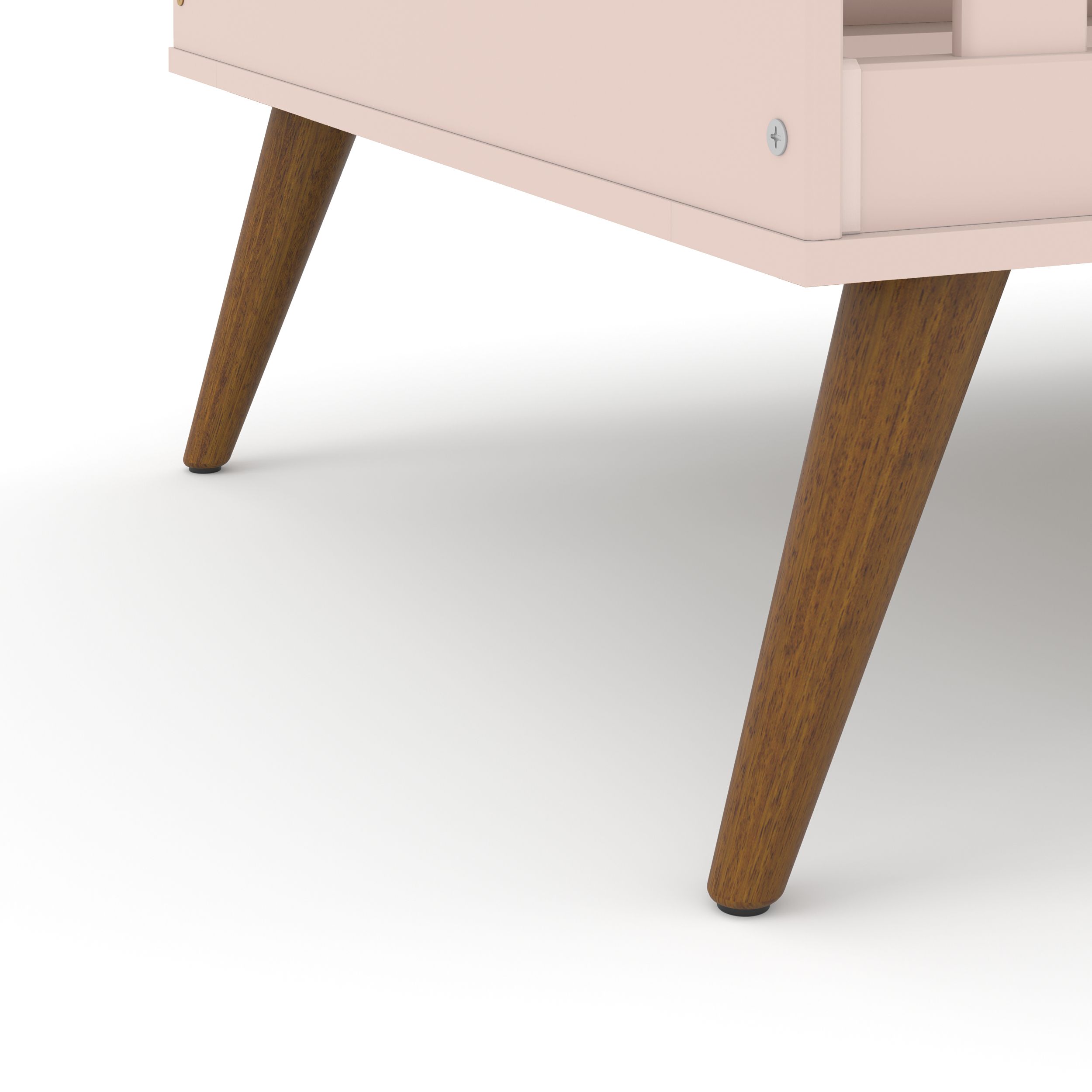 Berço Americano Branco Soft Gold Eco Wood