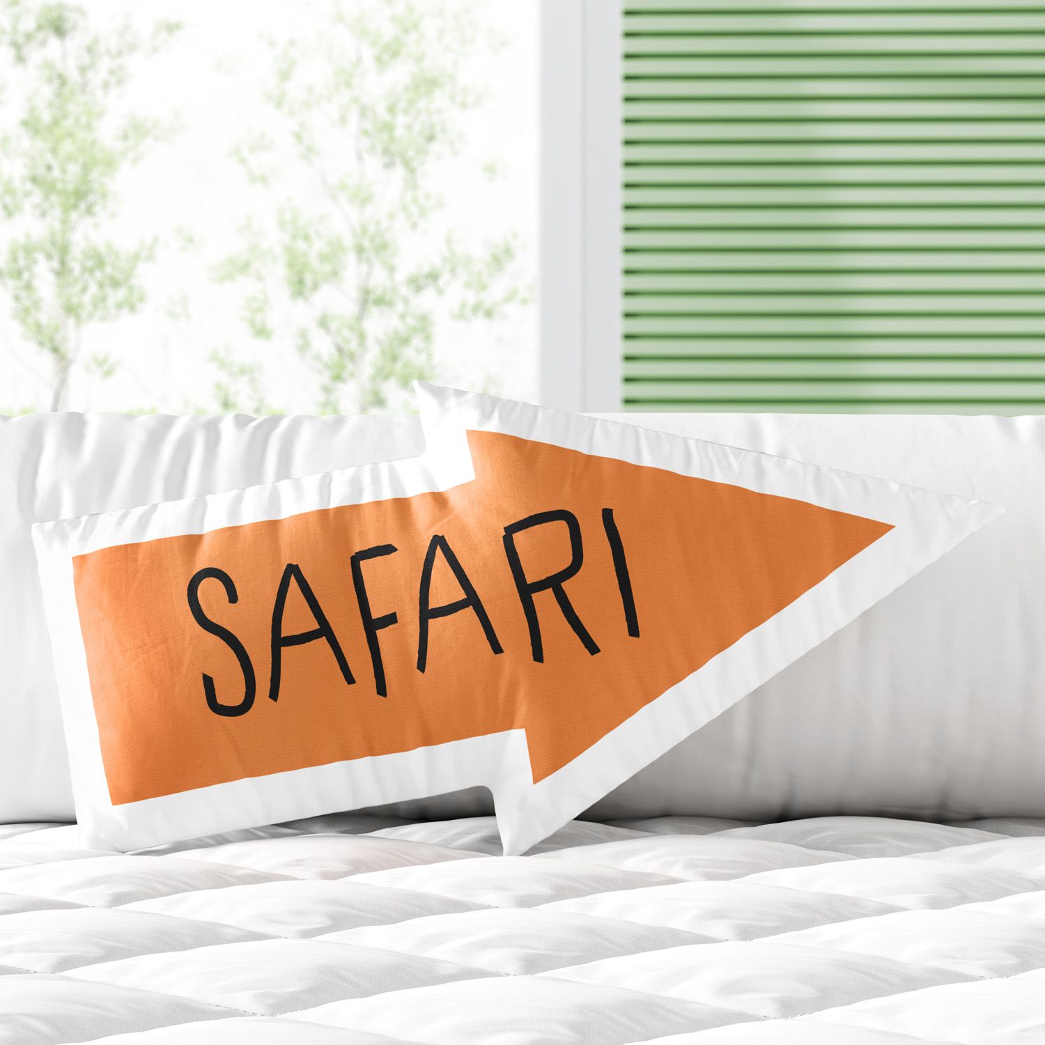 Almofada Placa Seta Safári